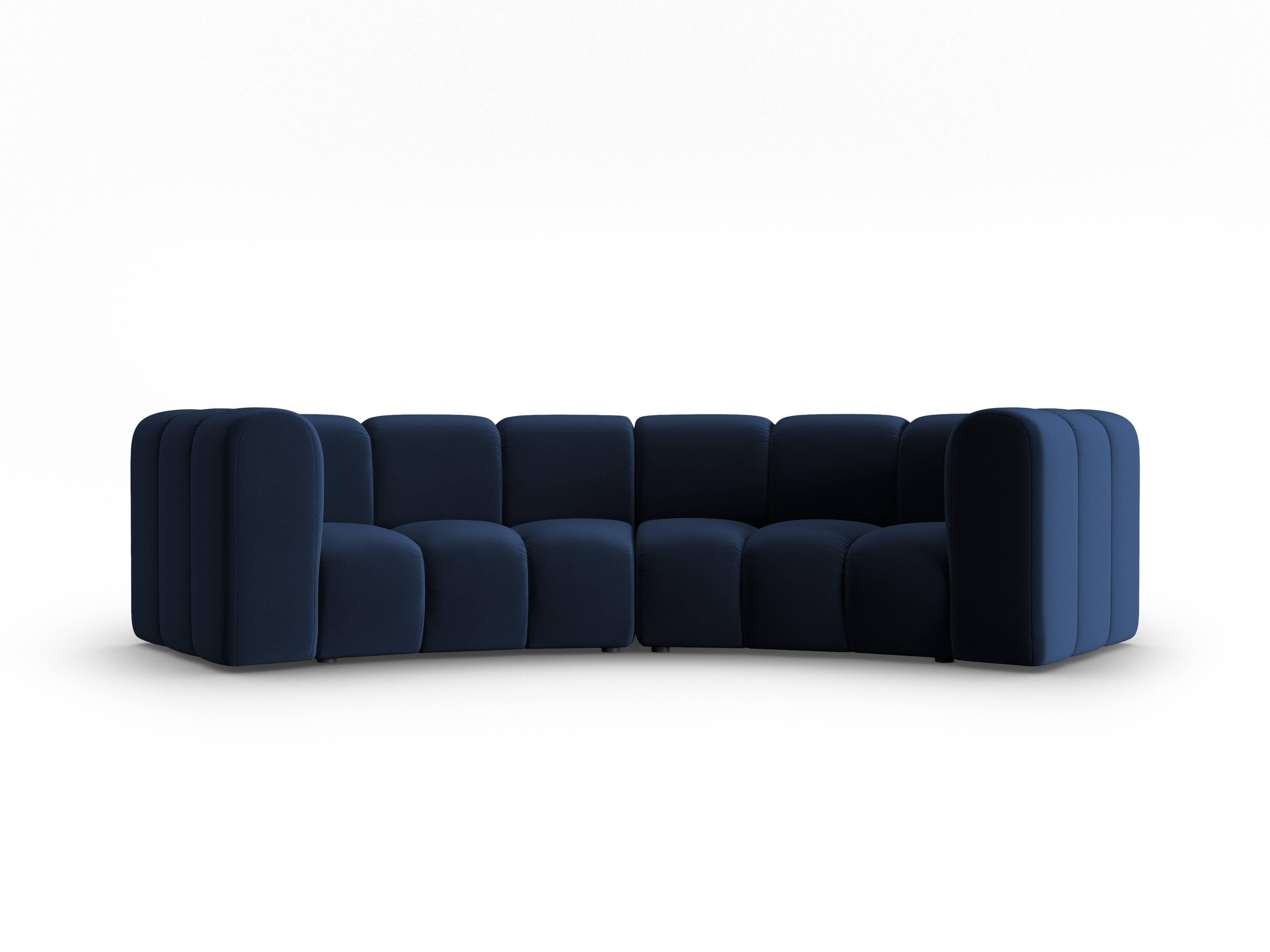Interieurs 86 3-zitsbank Skyler halfrond velvet | 