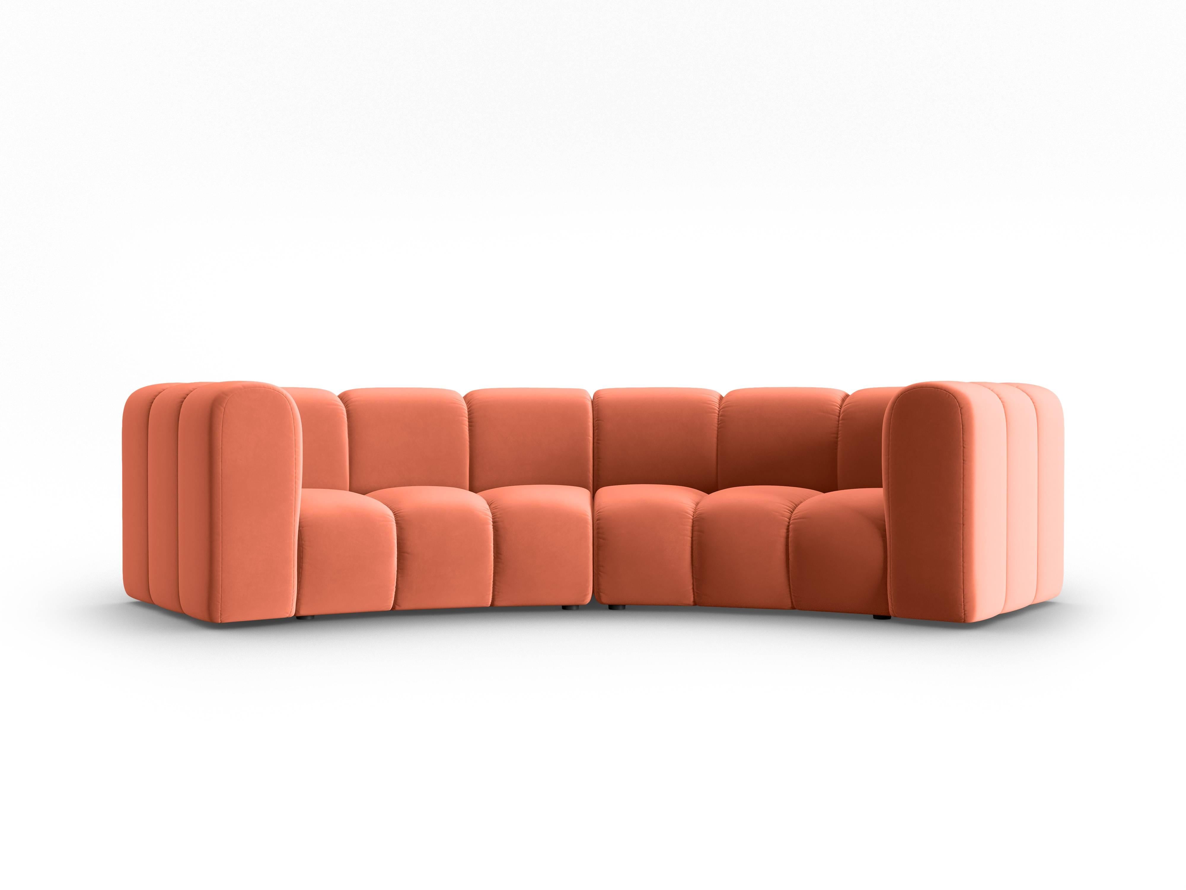 Interieurs 86 3-zitsbank Skyler halfrond velvet | 