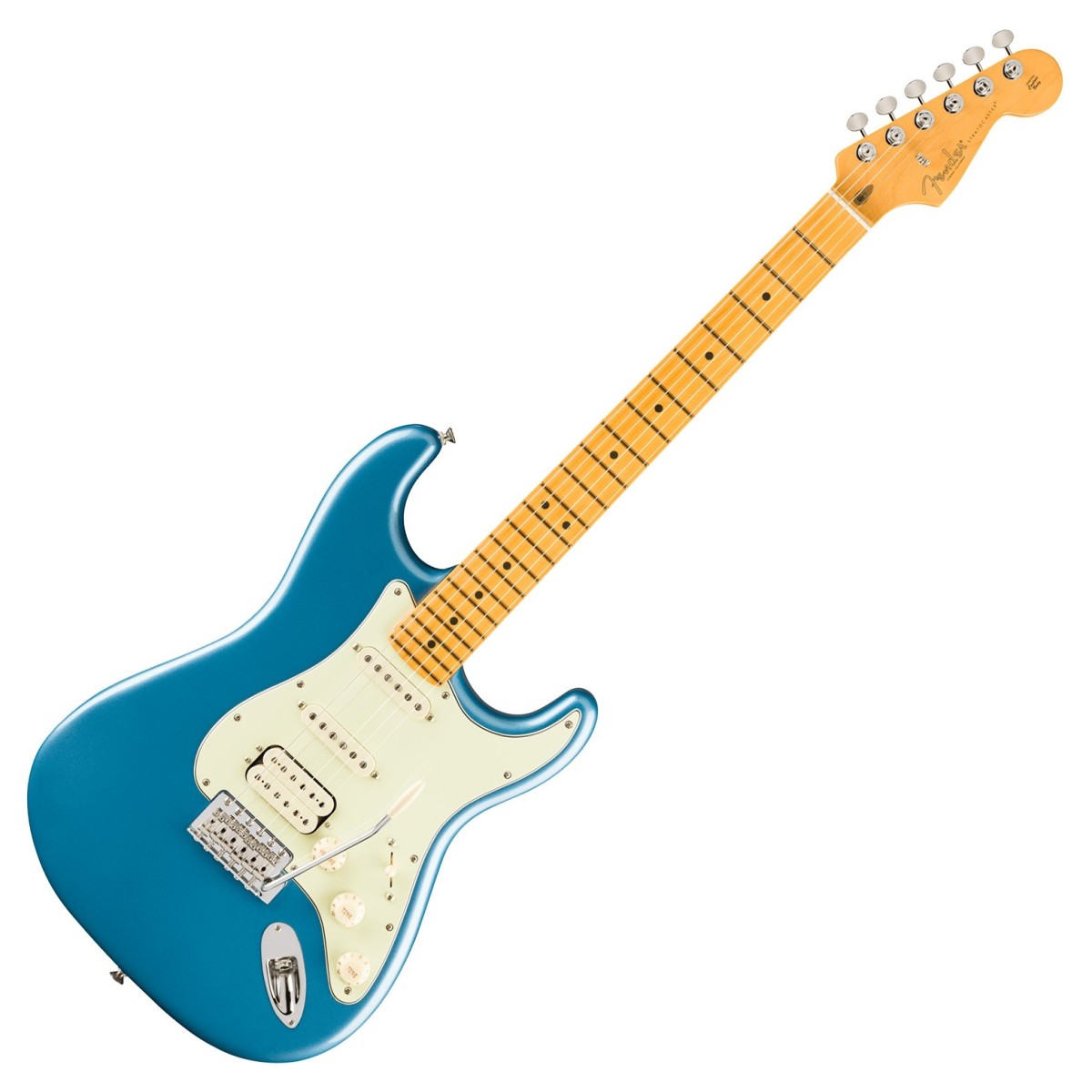 Fender American Professional Classic Stratocaster HSS MN Faded Lake Placid Blue