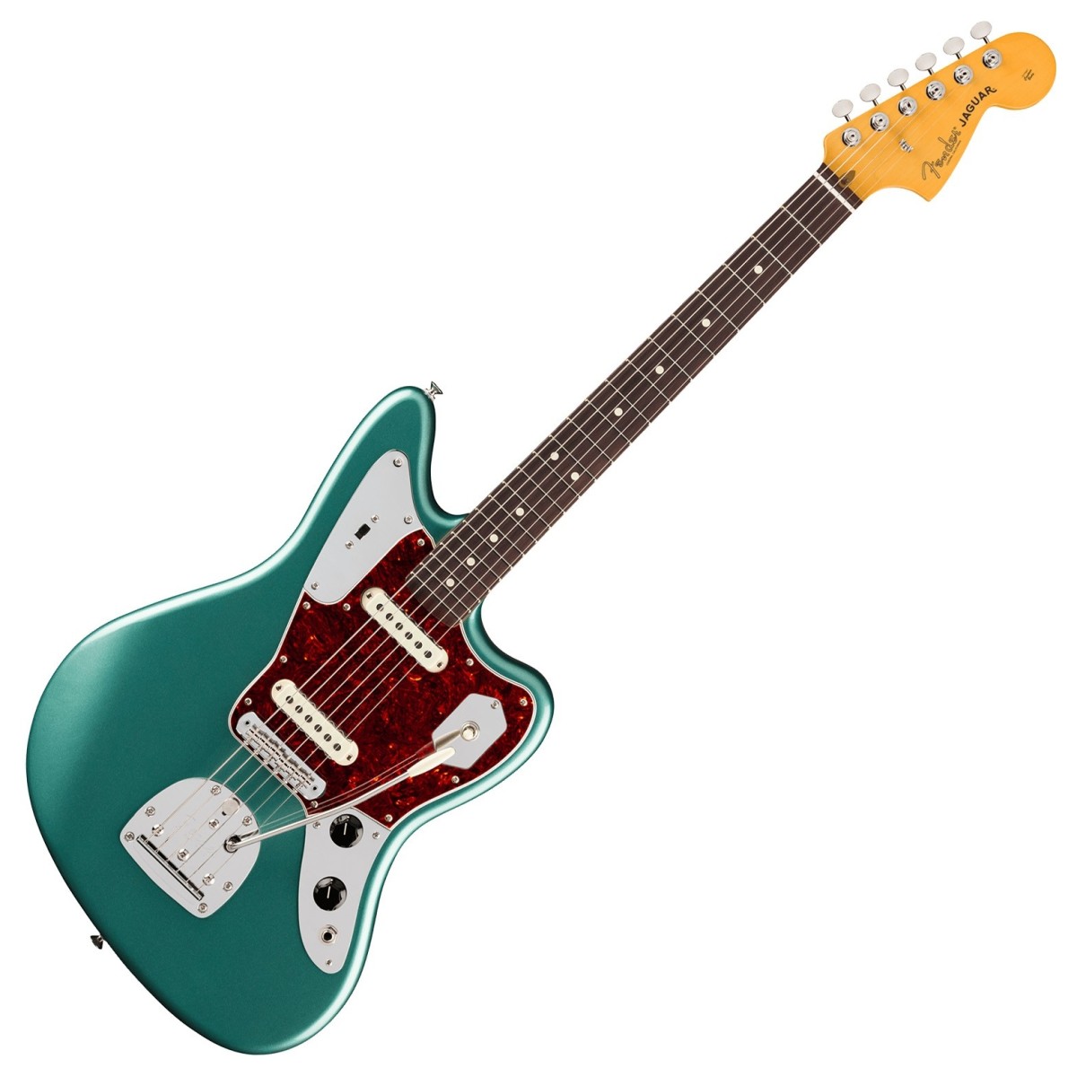 Fender American Professional Classic Jaguar RW Faded Sherwood Green Metallic