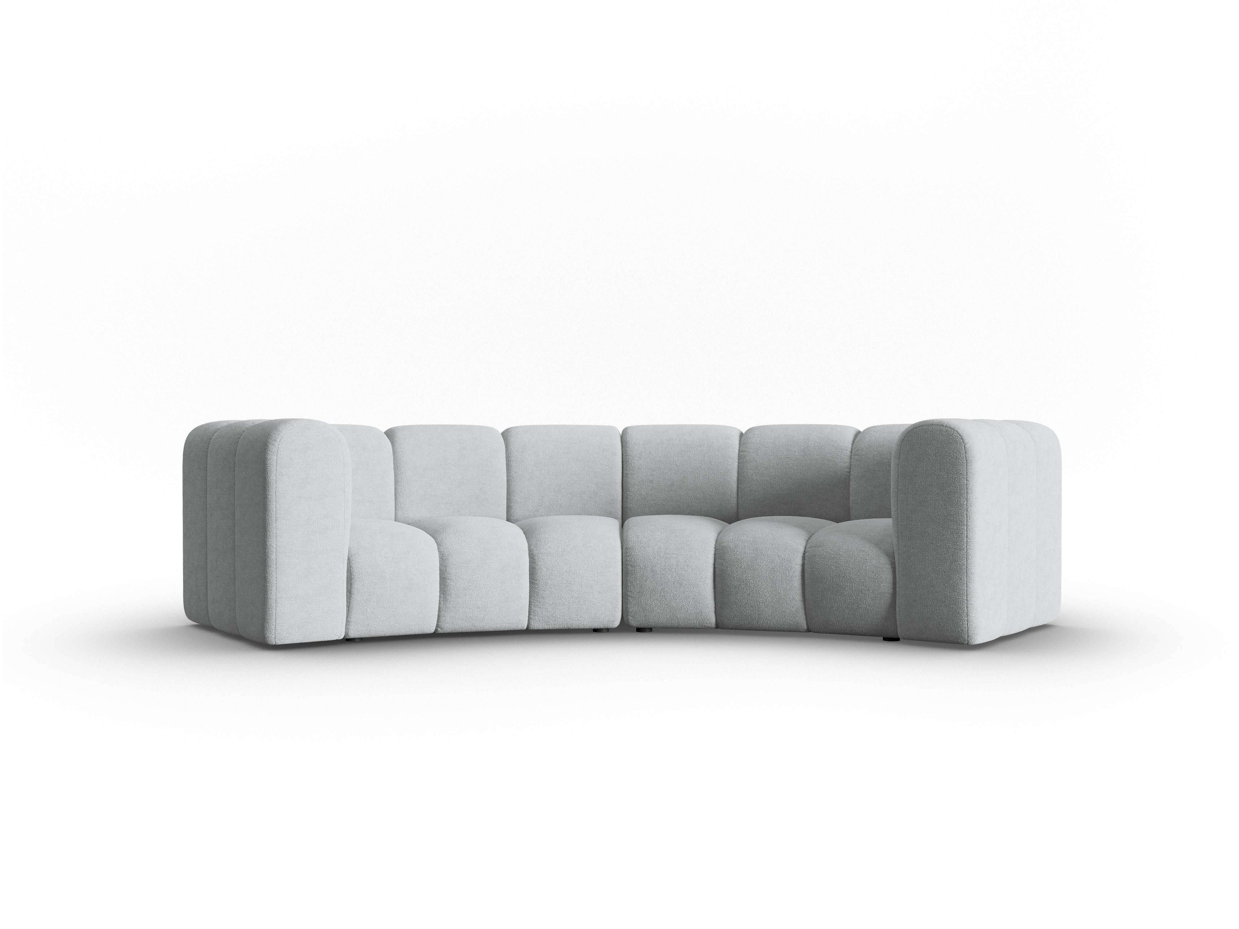 Interieurs 86 3-zitsbank Skyler halfrond chenille | 