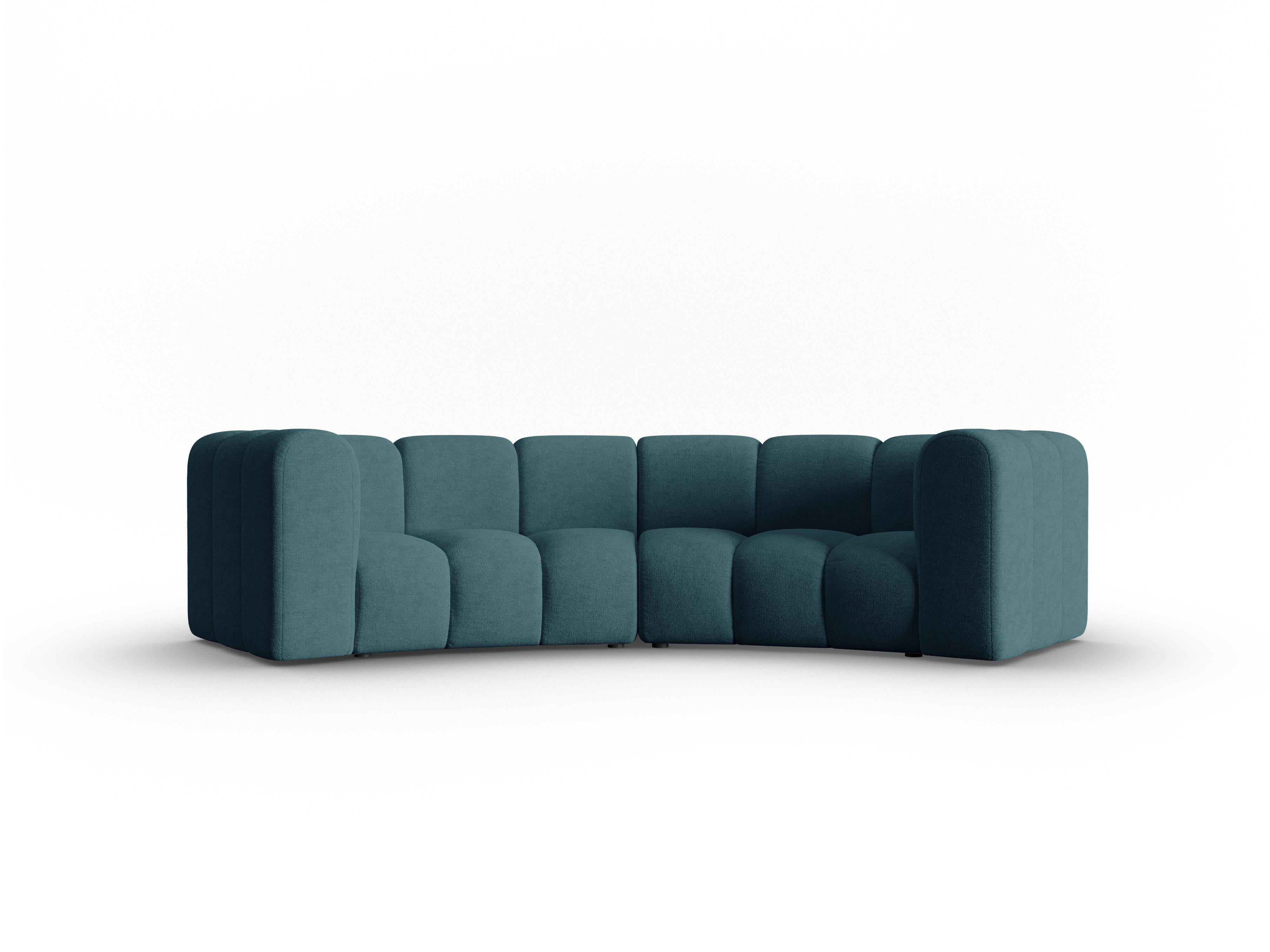 Interieurs 86 3-zitsbank Skyler halfrond chenille | 
