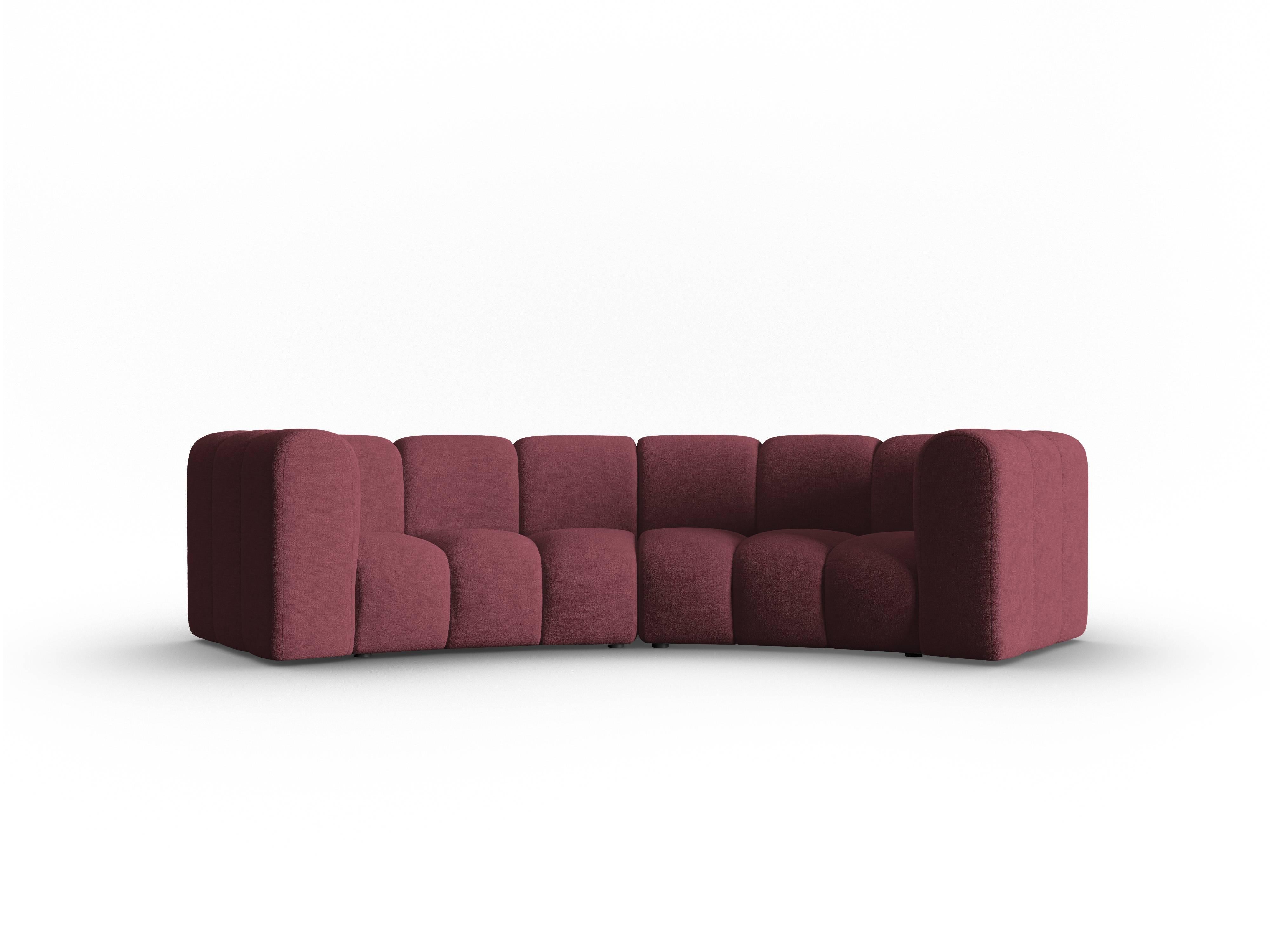 Interieurs 86 3-zitsbank Skyler halfrond chenille | 