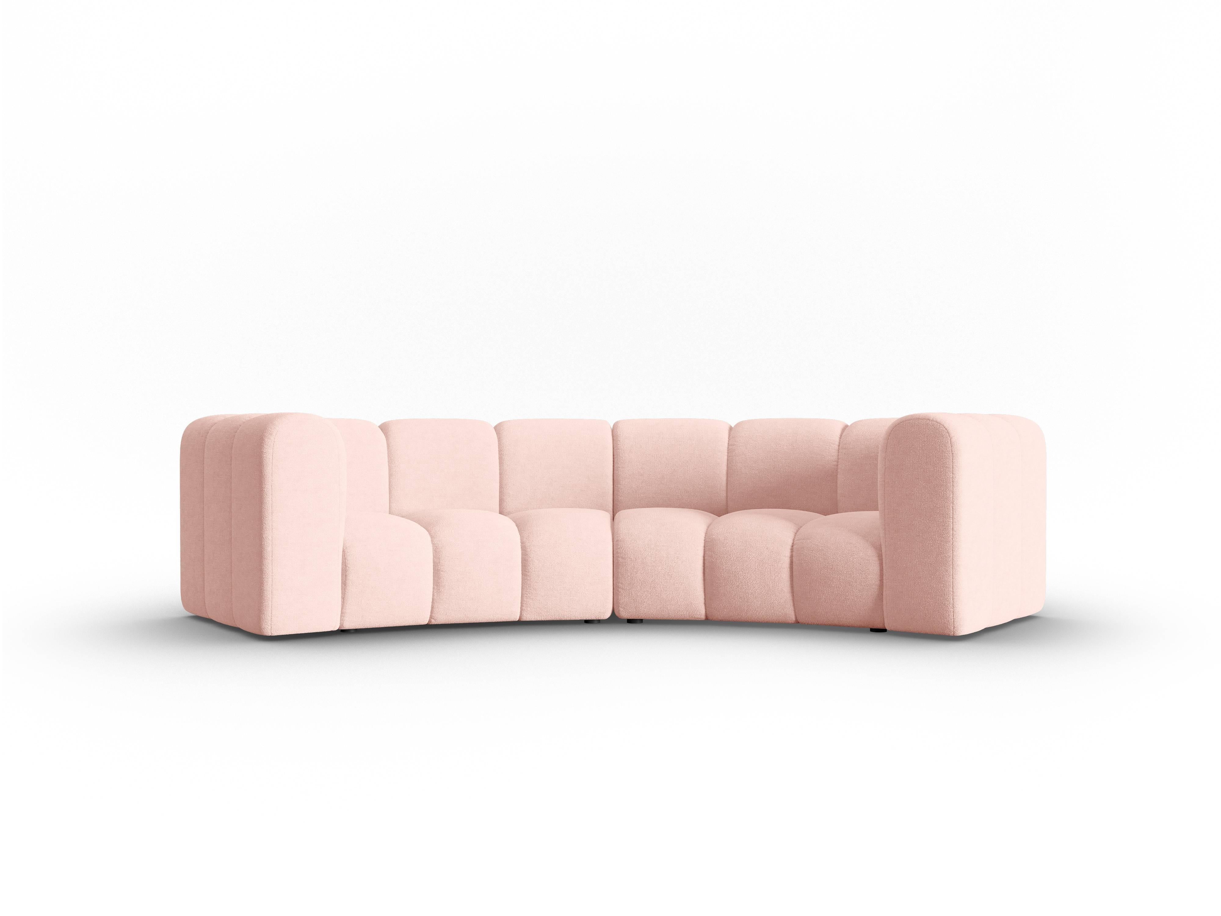 Interieurs 86 3-zitsbank Skyler halfrond chenille | 