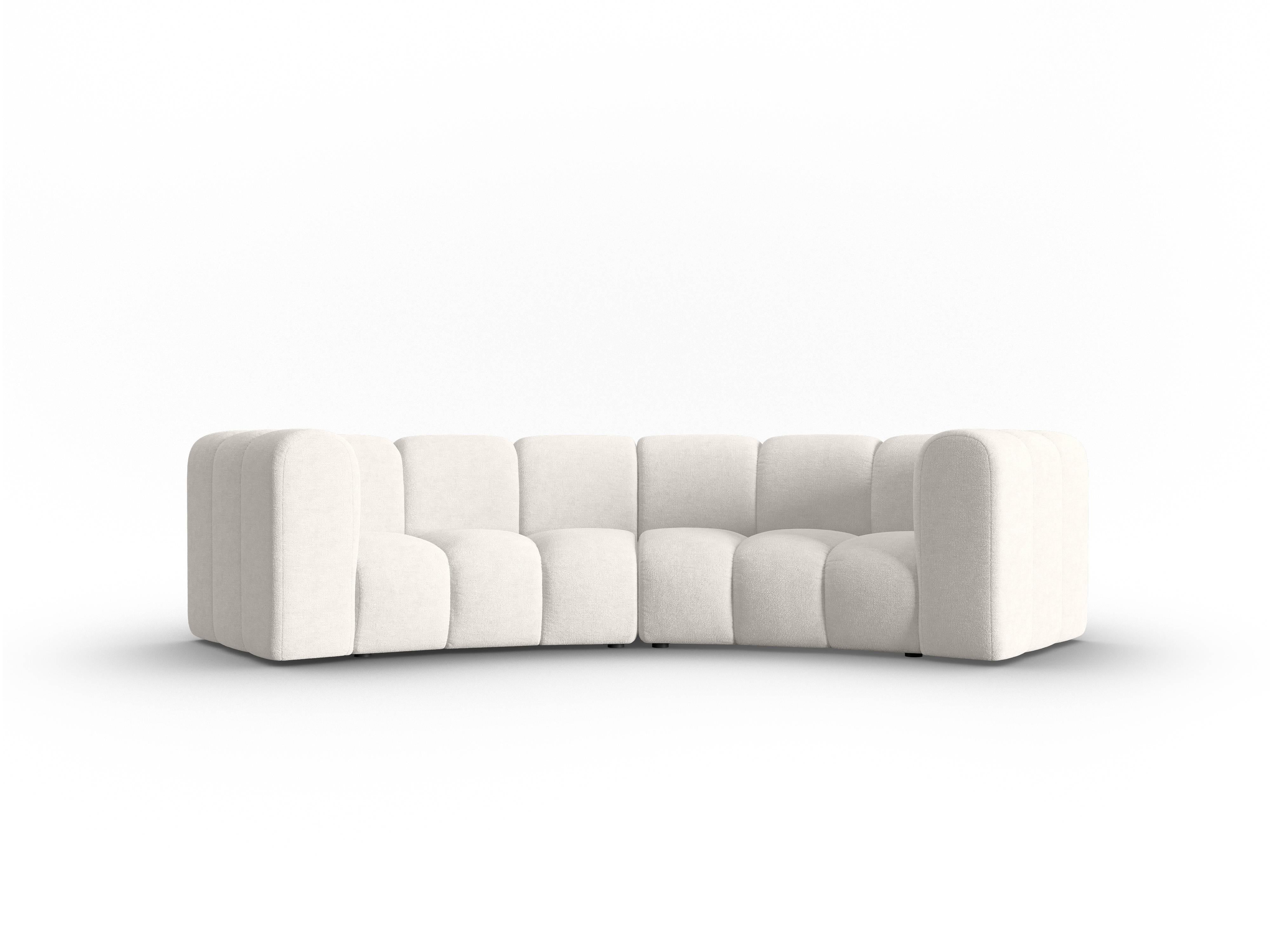 Interieurs 86 3-zitsbank Skyler halfrond chenille | 