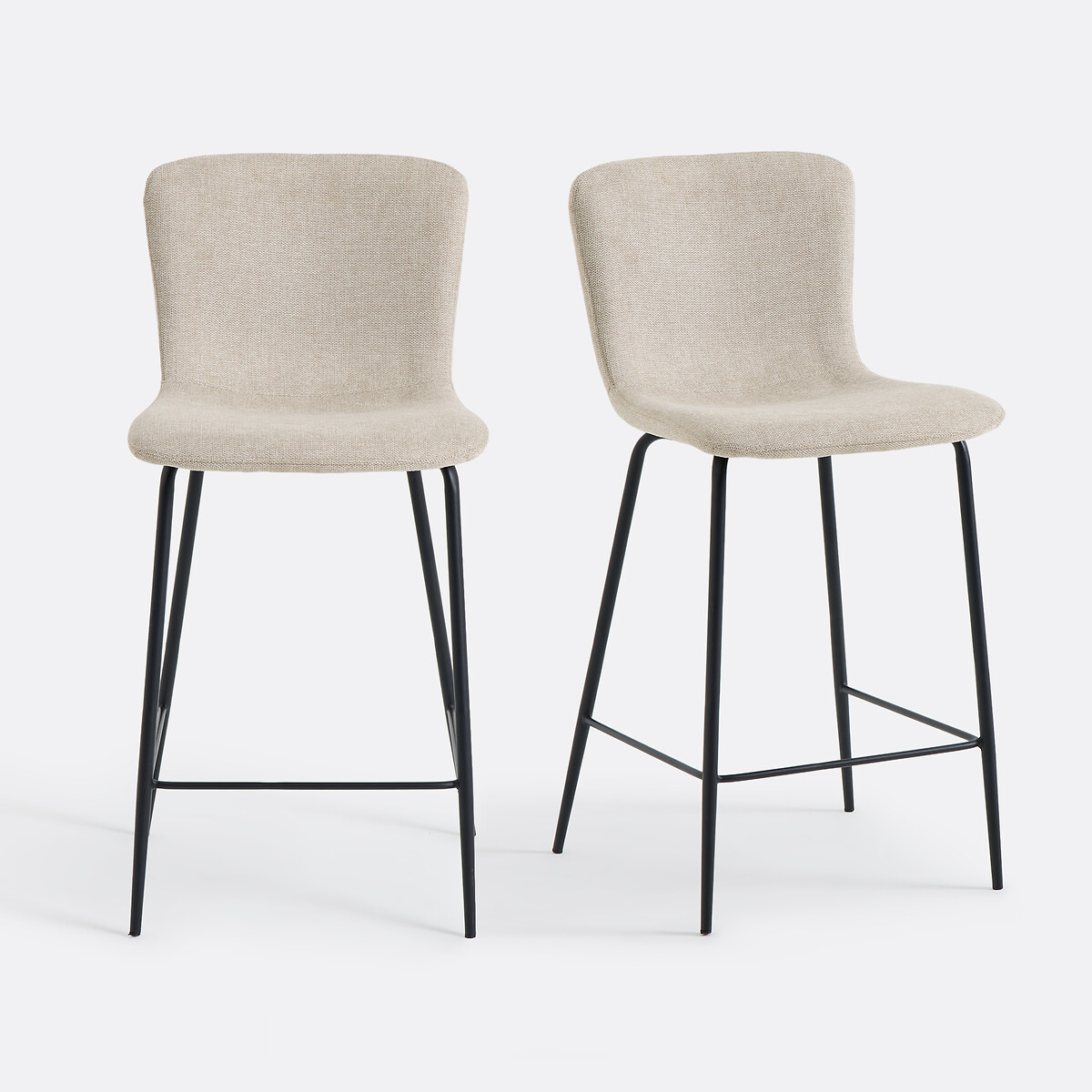 SO'HOME Set van 2 H65-barstoelen, Gillian