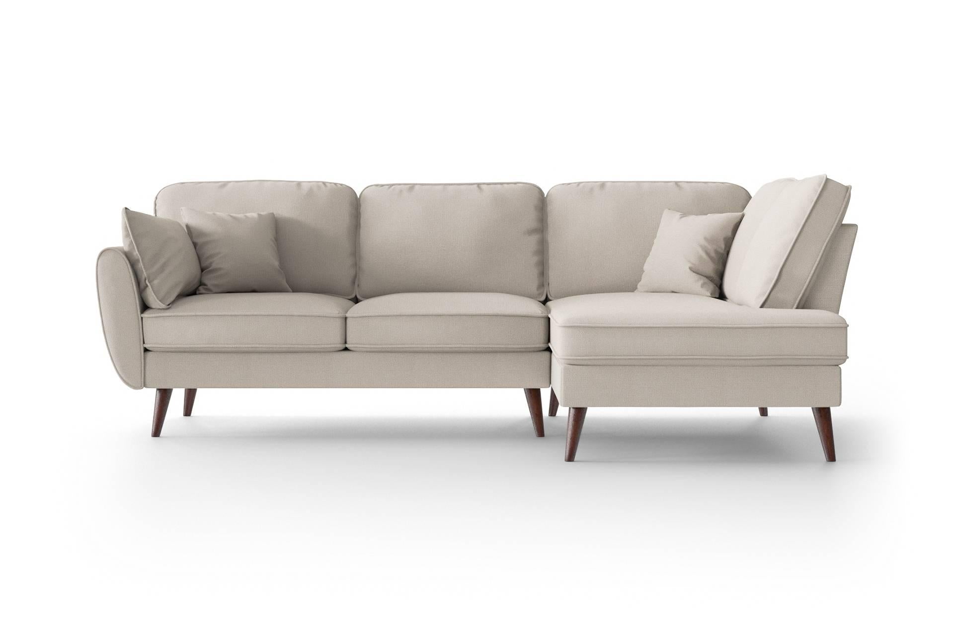 NADUVI Collection Hoekbank Zara rechts linnen | 