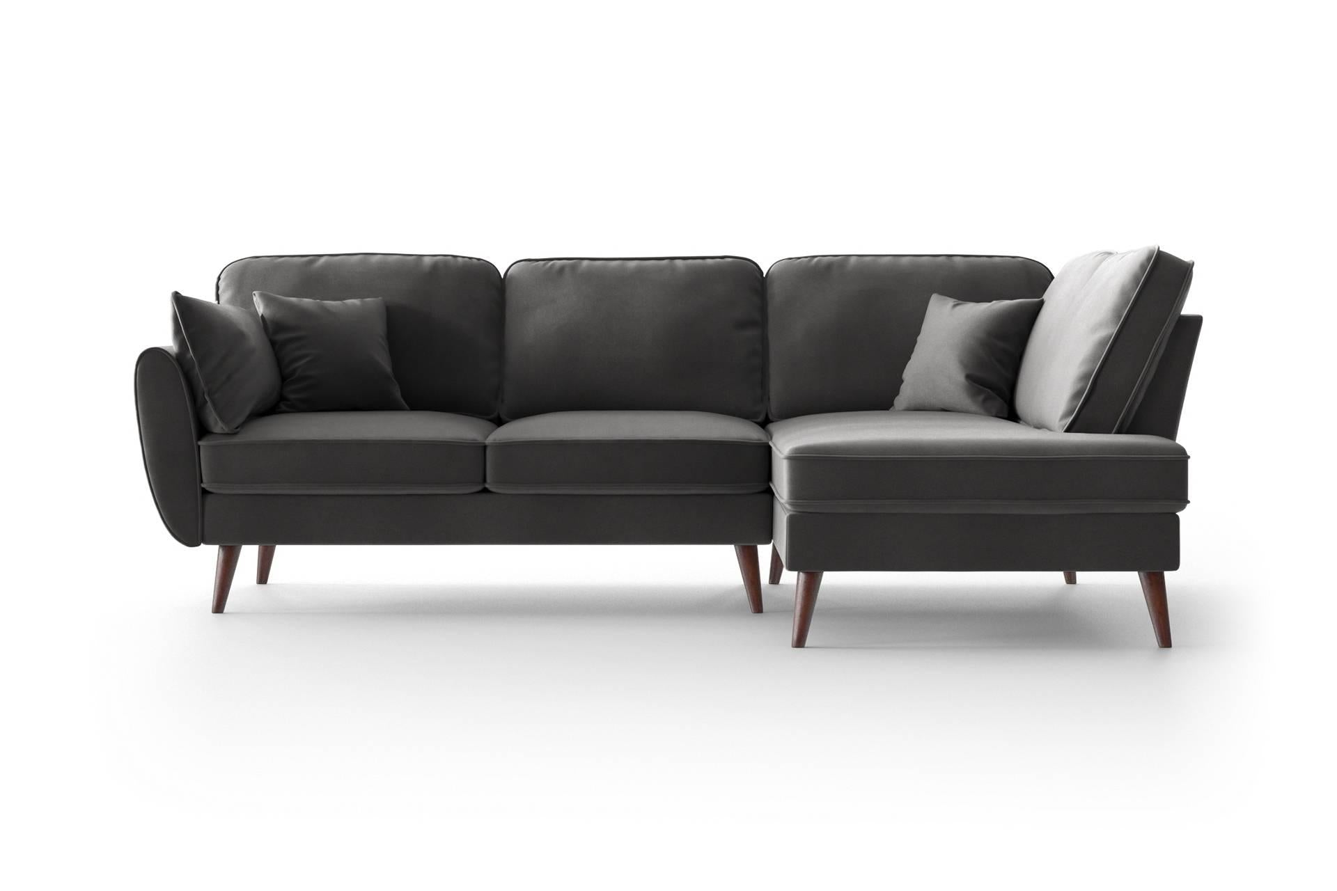 NADUVI Collection Hoekbank Zara rechts velvet | 