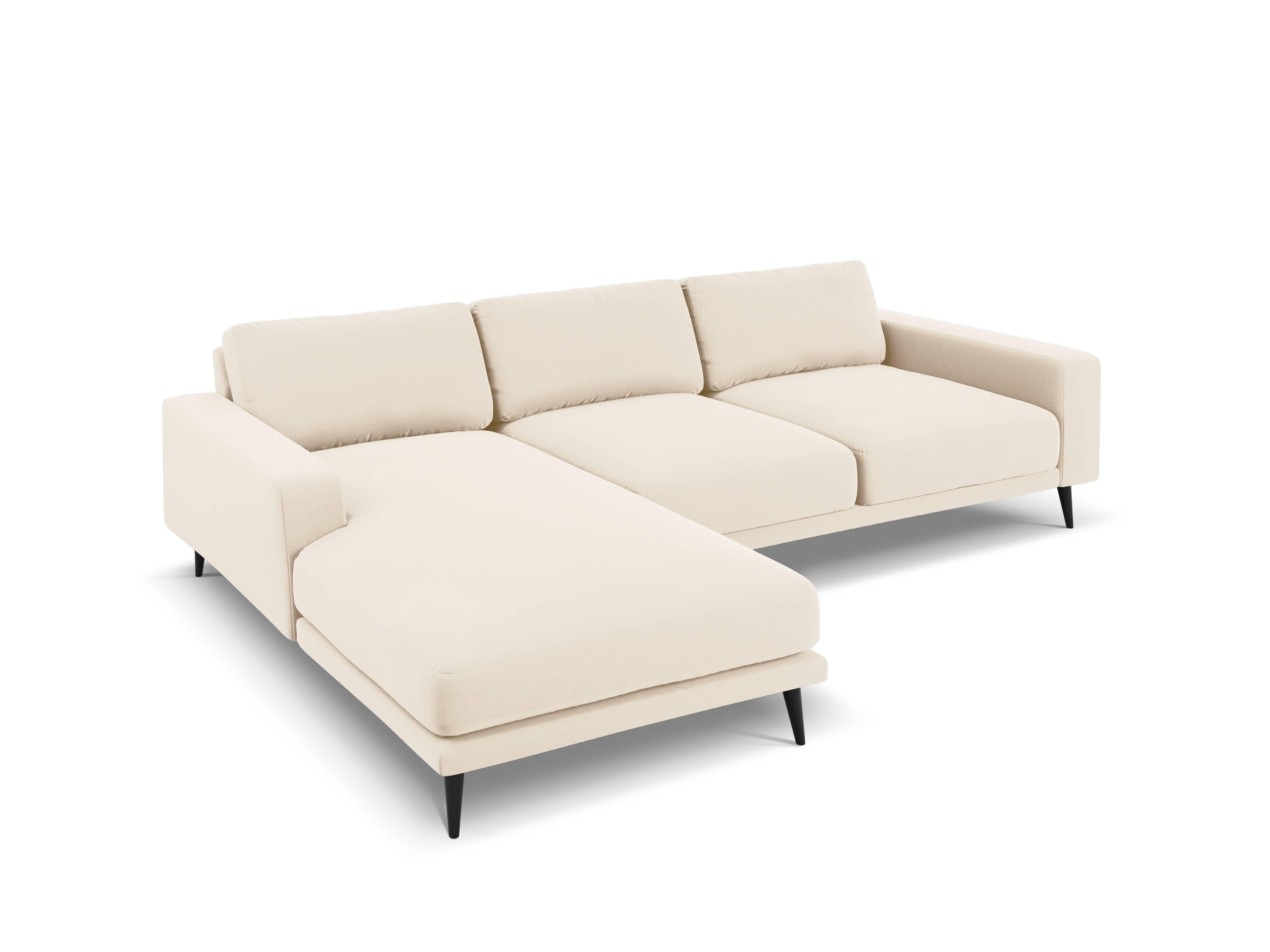 Micadoni Limited Edition 3.5-zitshoekbank Kylie links velvet | 