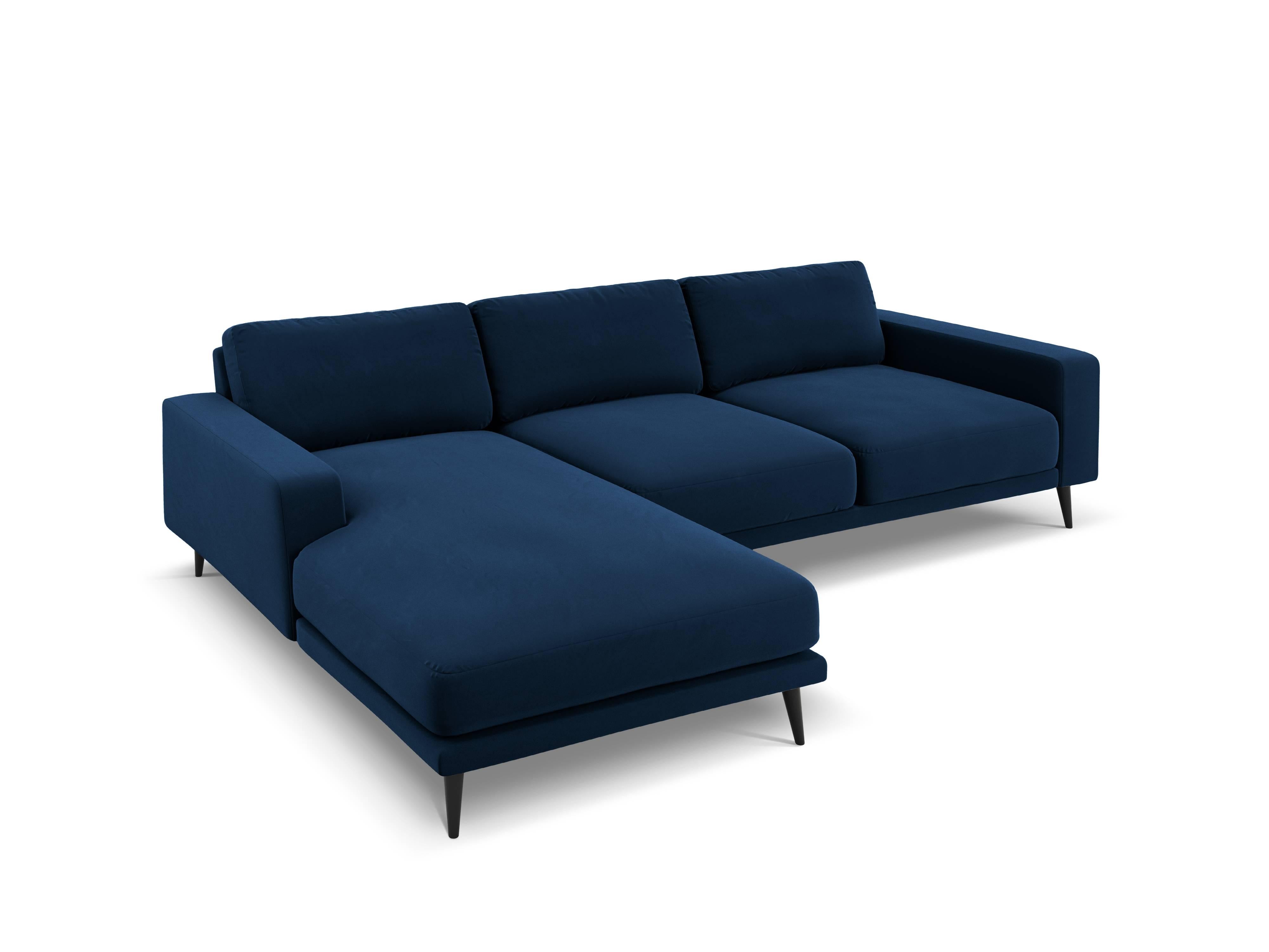 Micadoni Limited Edition 3.5-zitshoekbank Kylie links velvet | 
