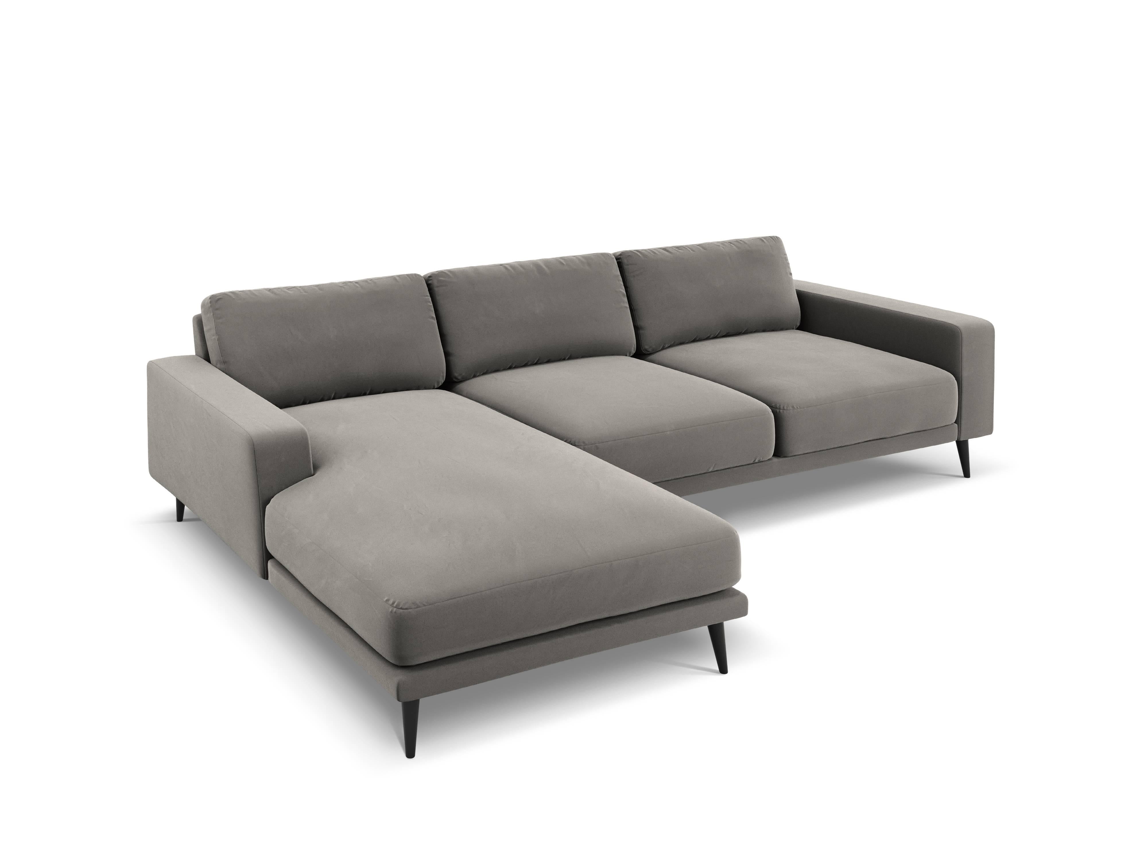 Micadoni Limited Edition 3.5-zitshoekbank Kylie links velvet | 