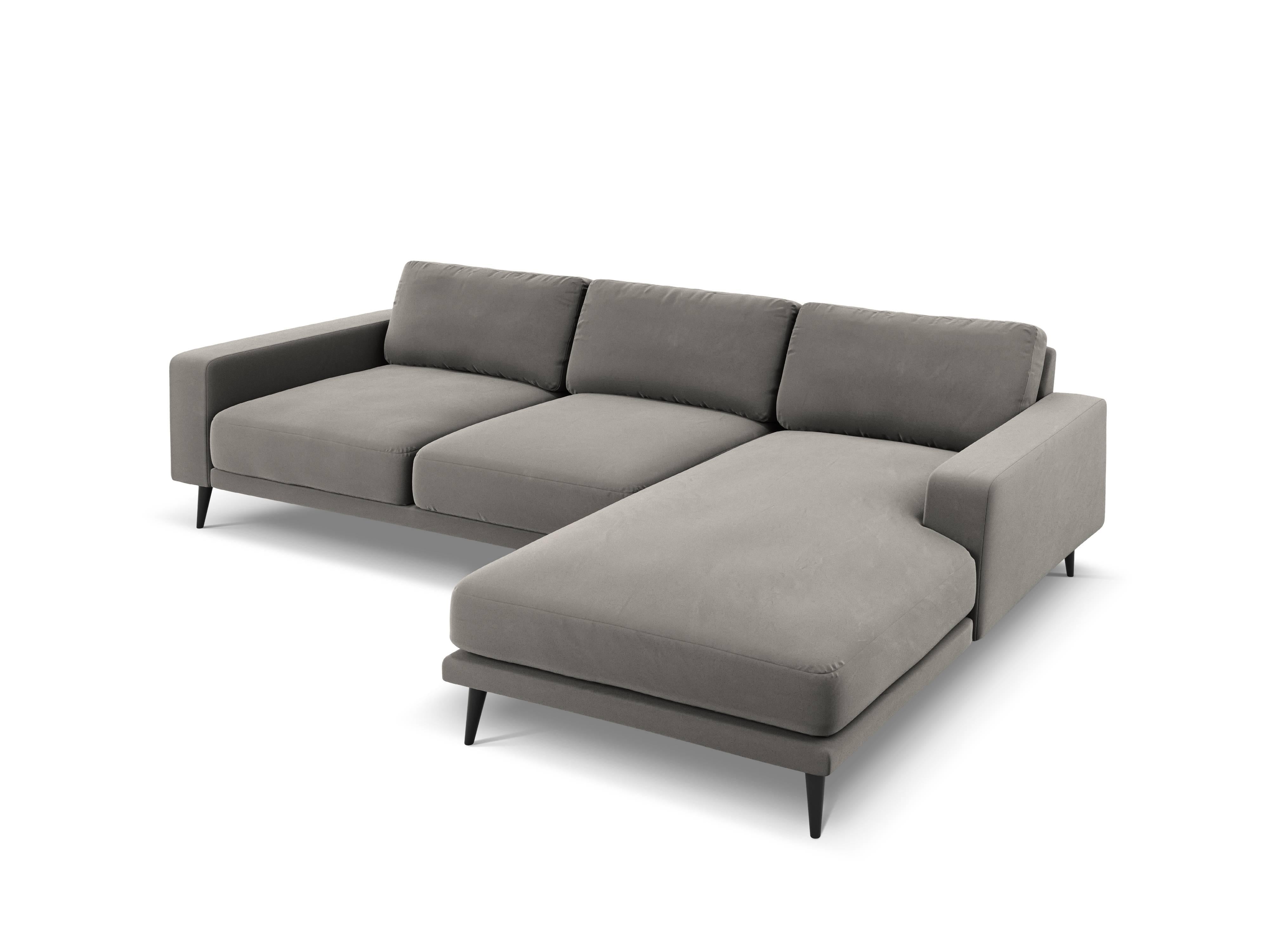 Micadoni Limited Edition 3.5-zitshoekbank Kylie rechts velvet | 
