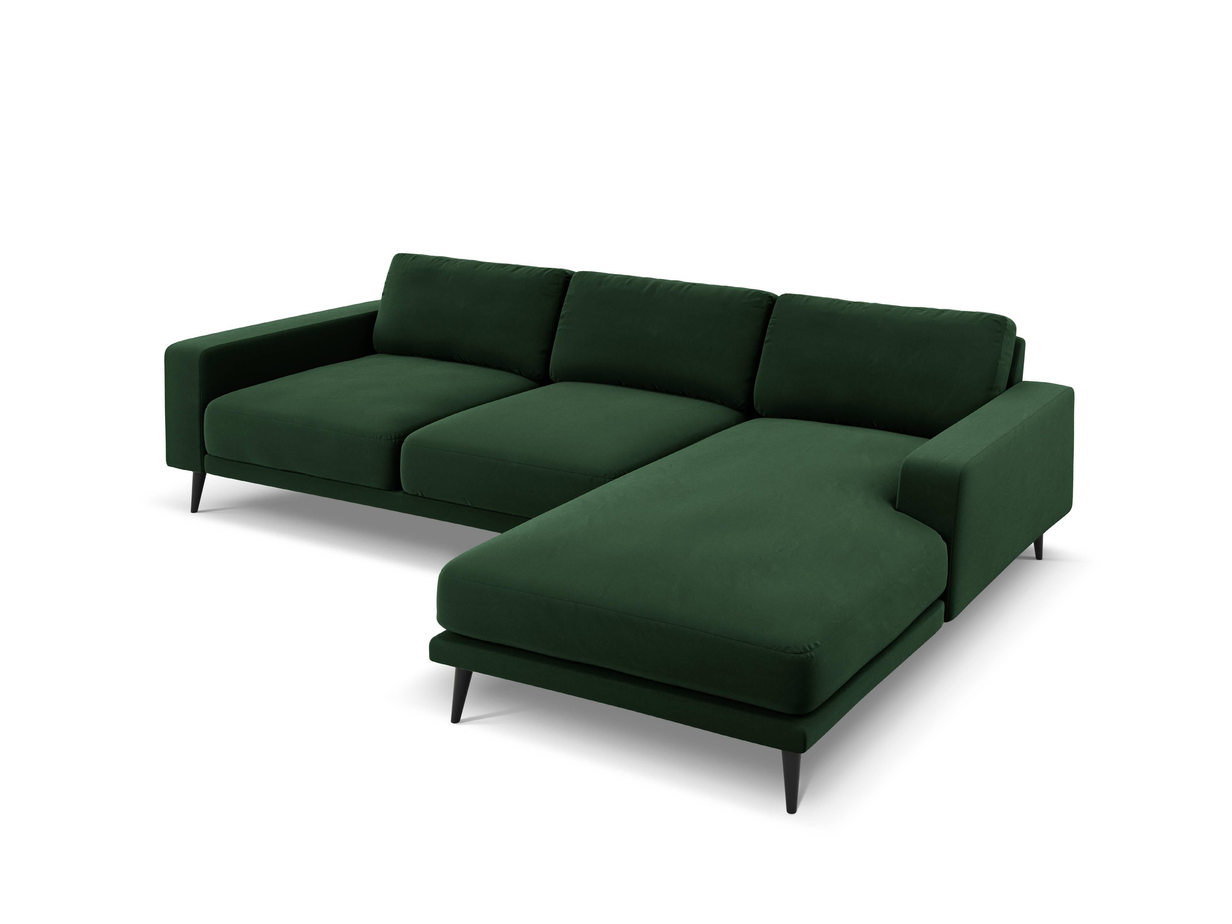 Micadoni Limited Edition 3.5-zitshoekbank Kylie rechts velvet | 