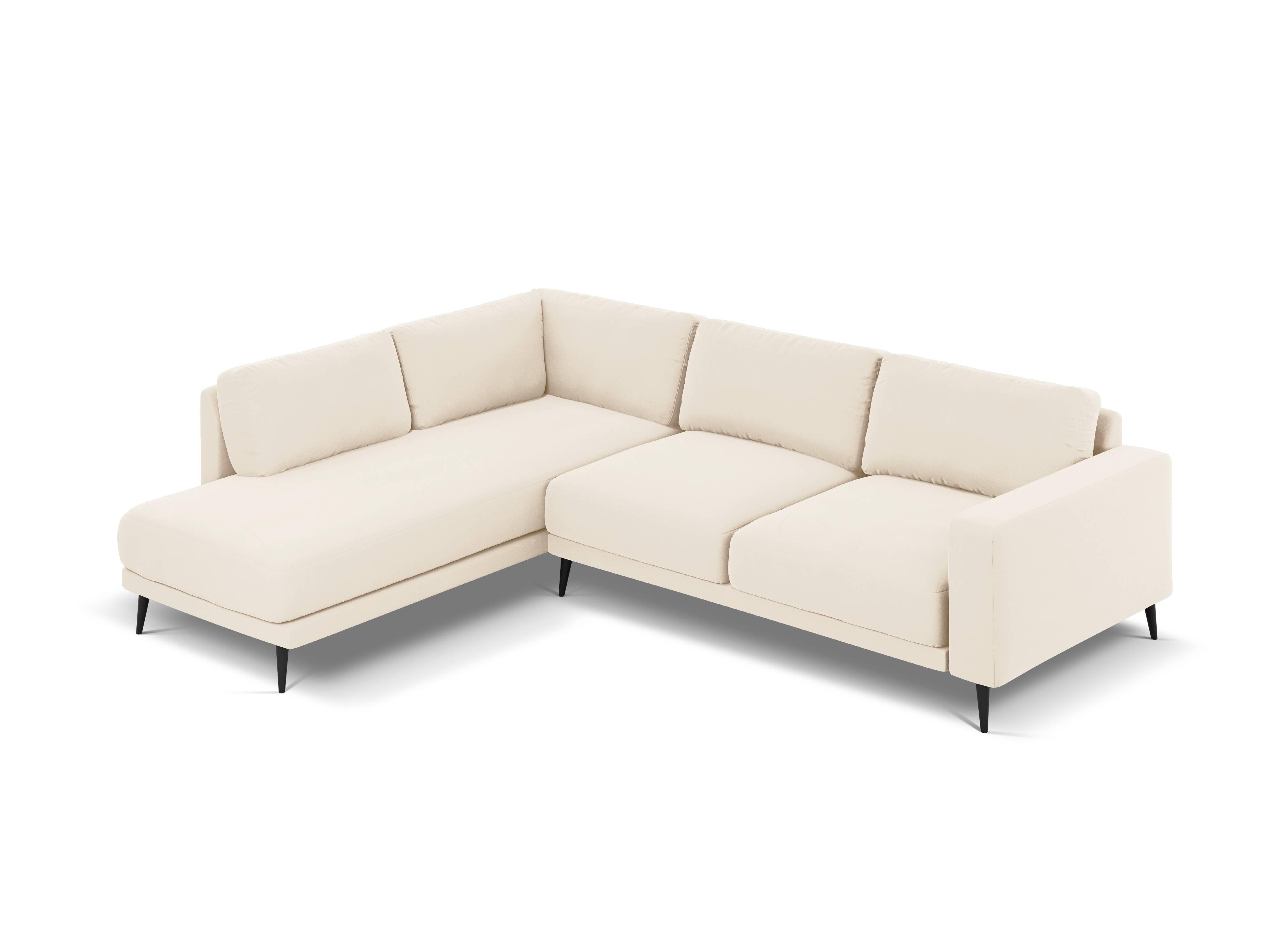Micadoni Limited Edition 4.5-zitshoekbank Kylie links velvet | 