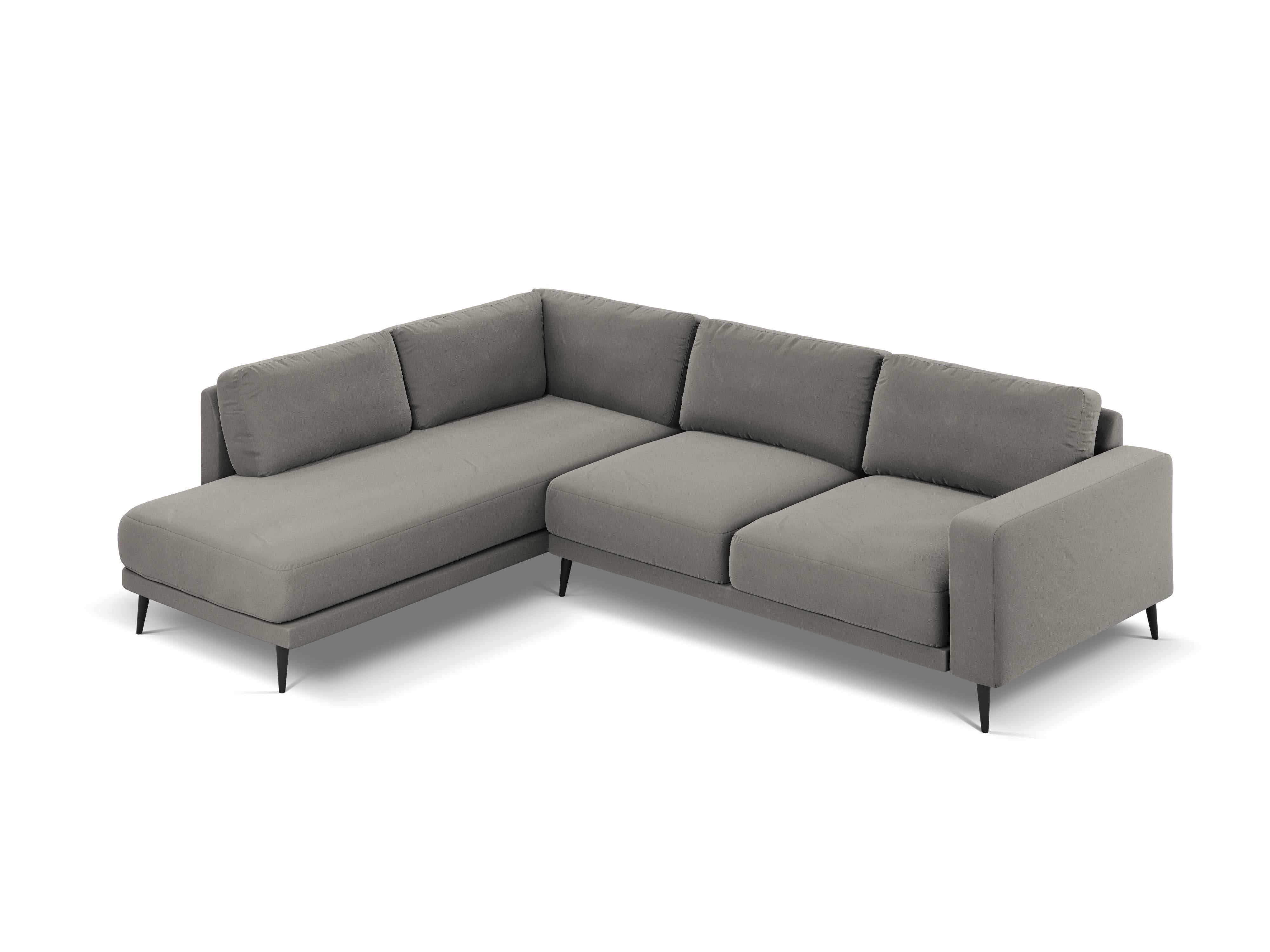 Micadoni Limited Edition 4.5-zitshoekbank Kylie links velvet | 