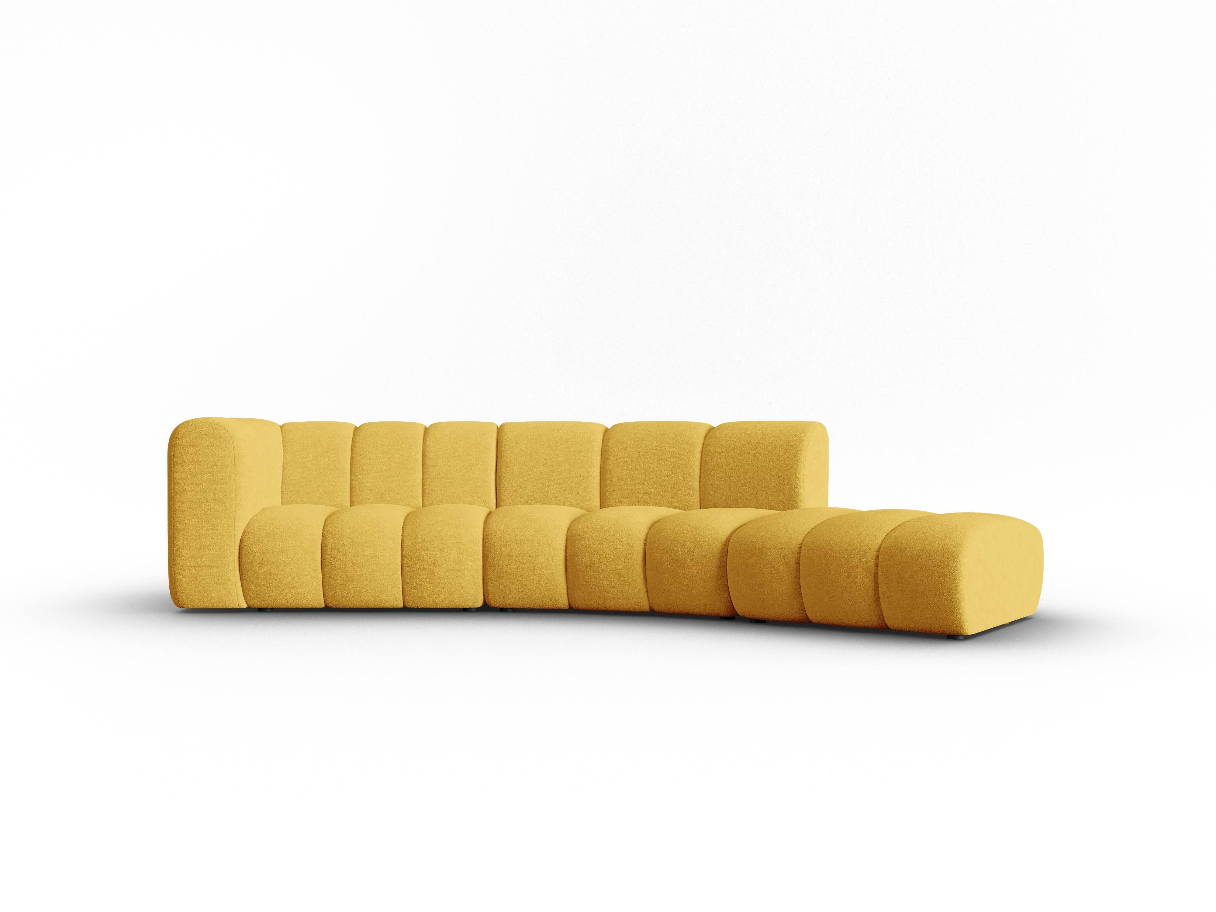 Interieurs 86 Hoekbank Skyler halfrond rechts chenille | 