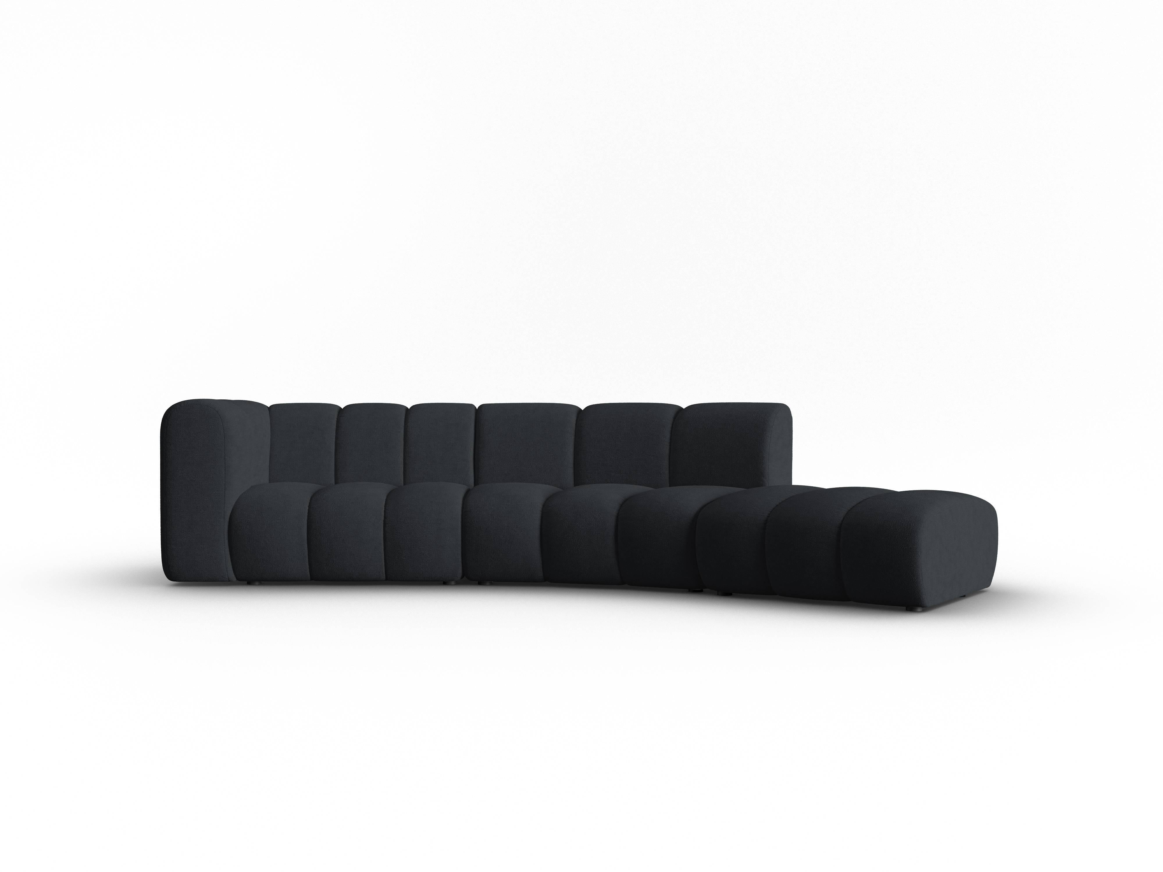 Interieurs 86 Hoekbank Skyler halfrond rechts chenille | 