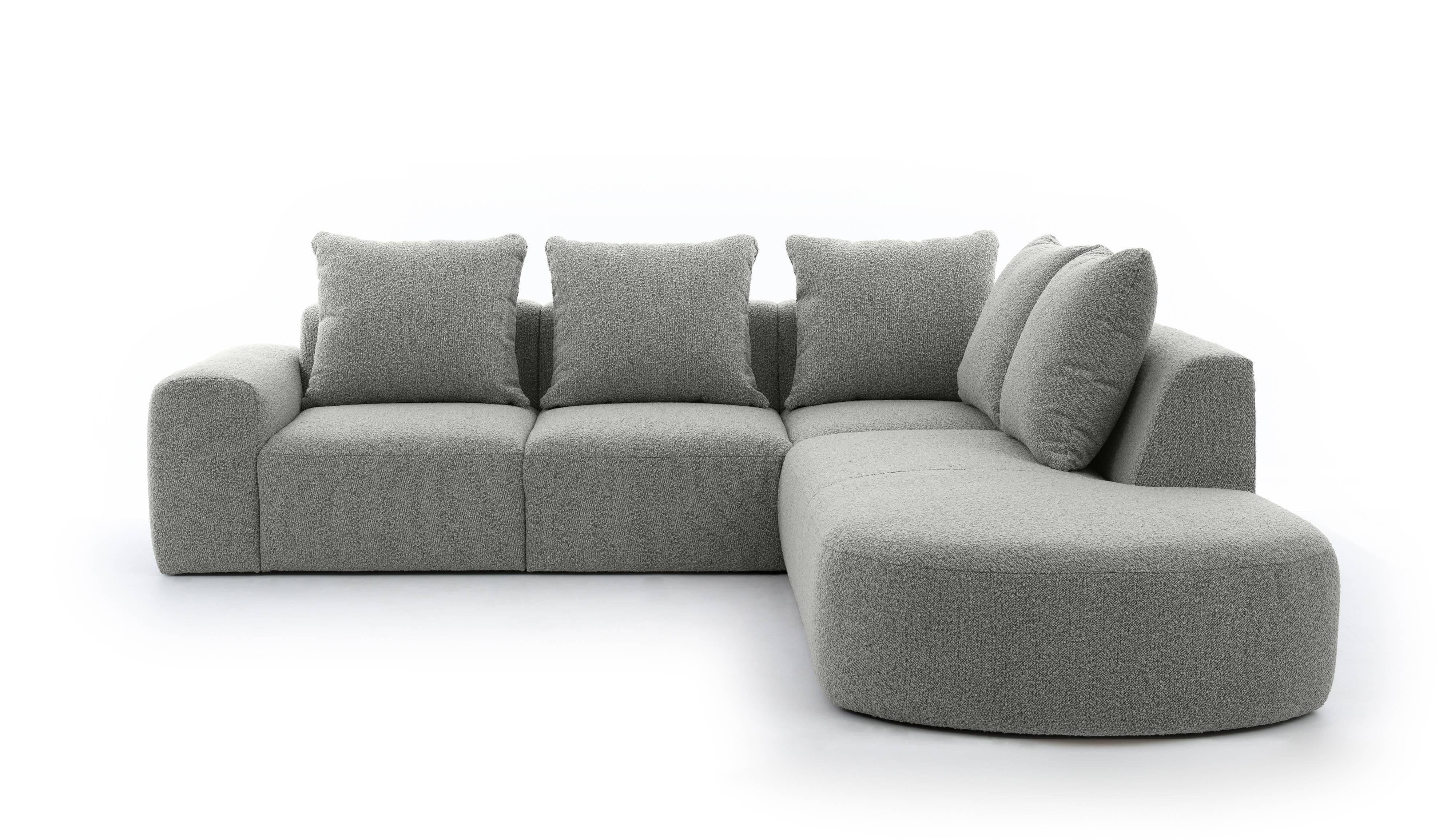 NADUVI Collection Hoekbank Arrezzo Big rechts velvet | 