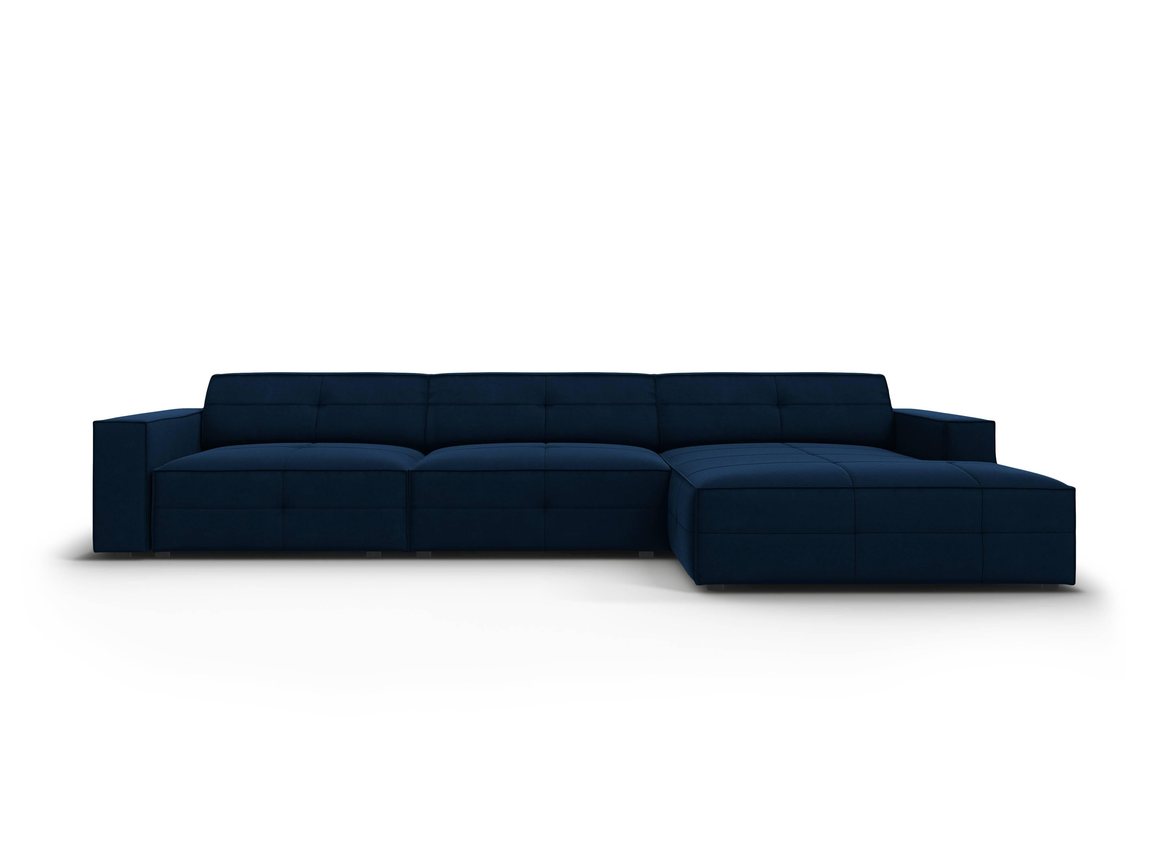 Interieurs 86 Hoekbank Oscar rechts velvet met armleuning | 