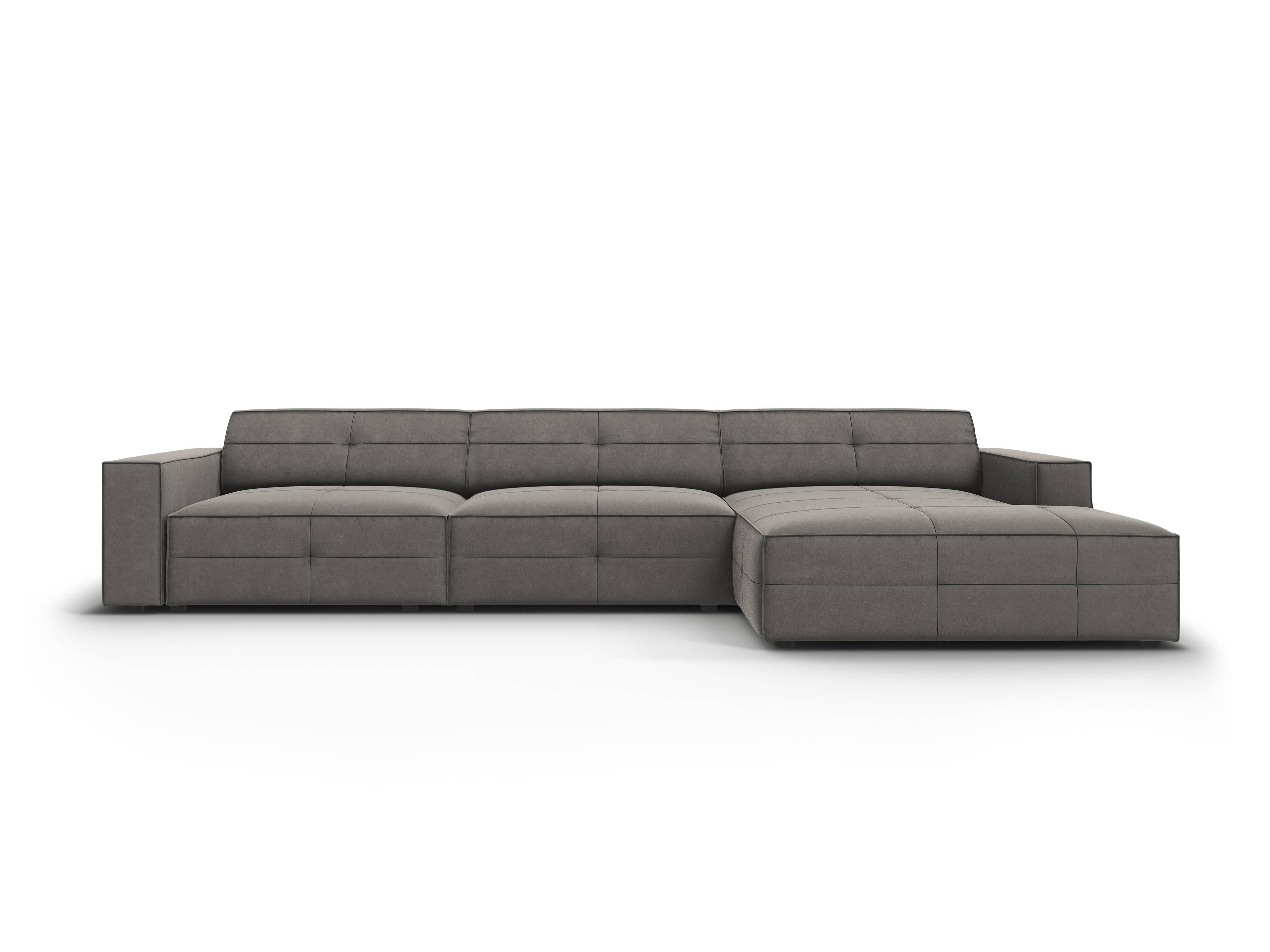 Interieurs 86 Hoekbank Oscar rechts velvet met armleuning | 