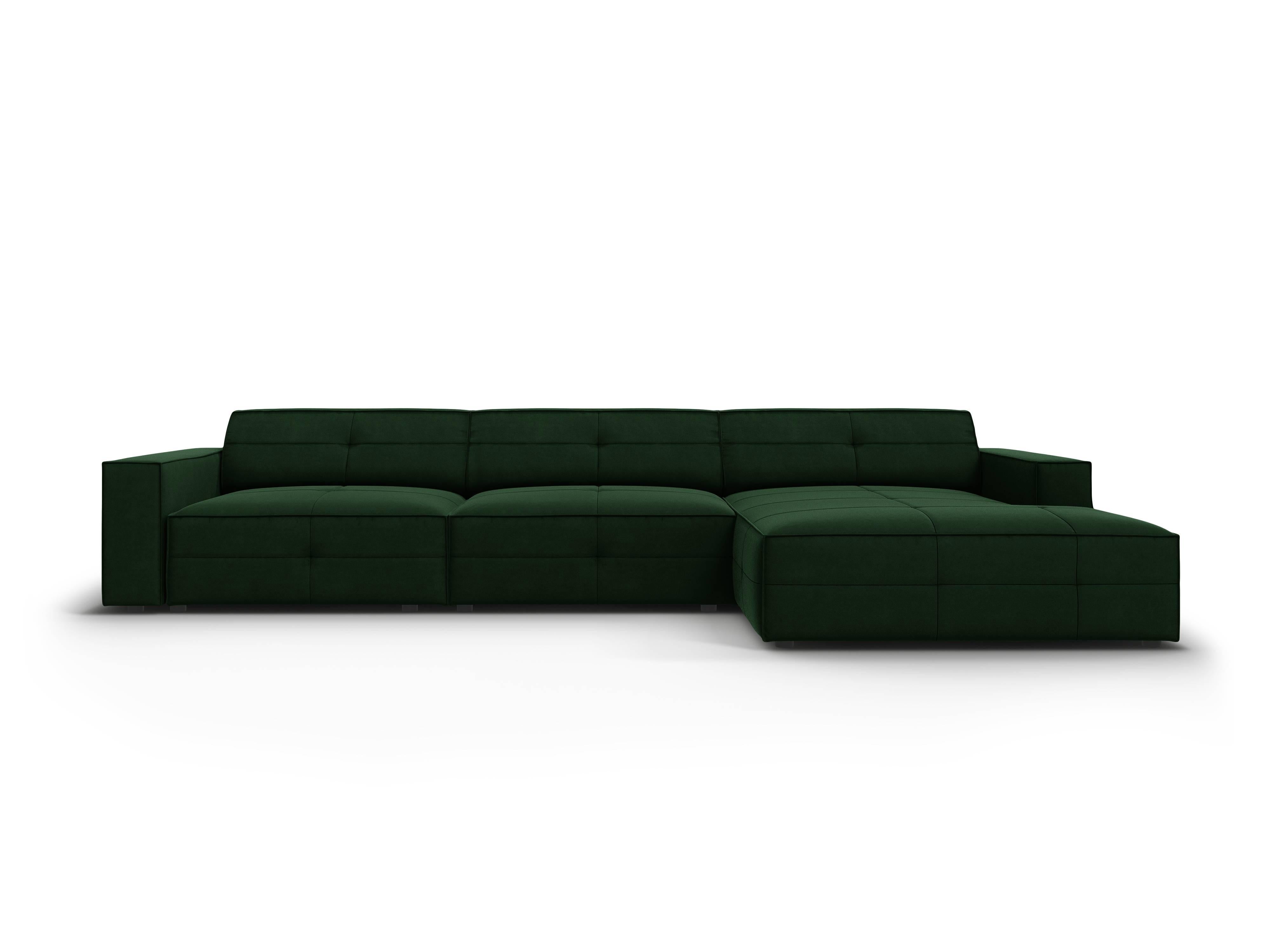 Interieurs 86 Hoekbank Oscar rechts velvet met armleuning | 