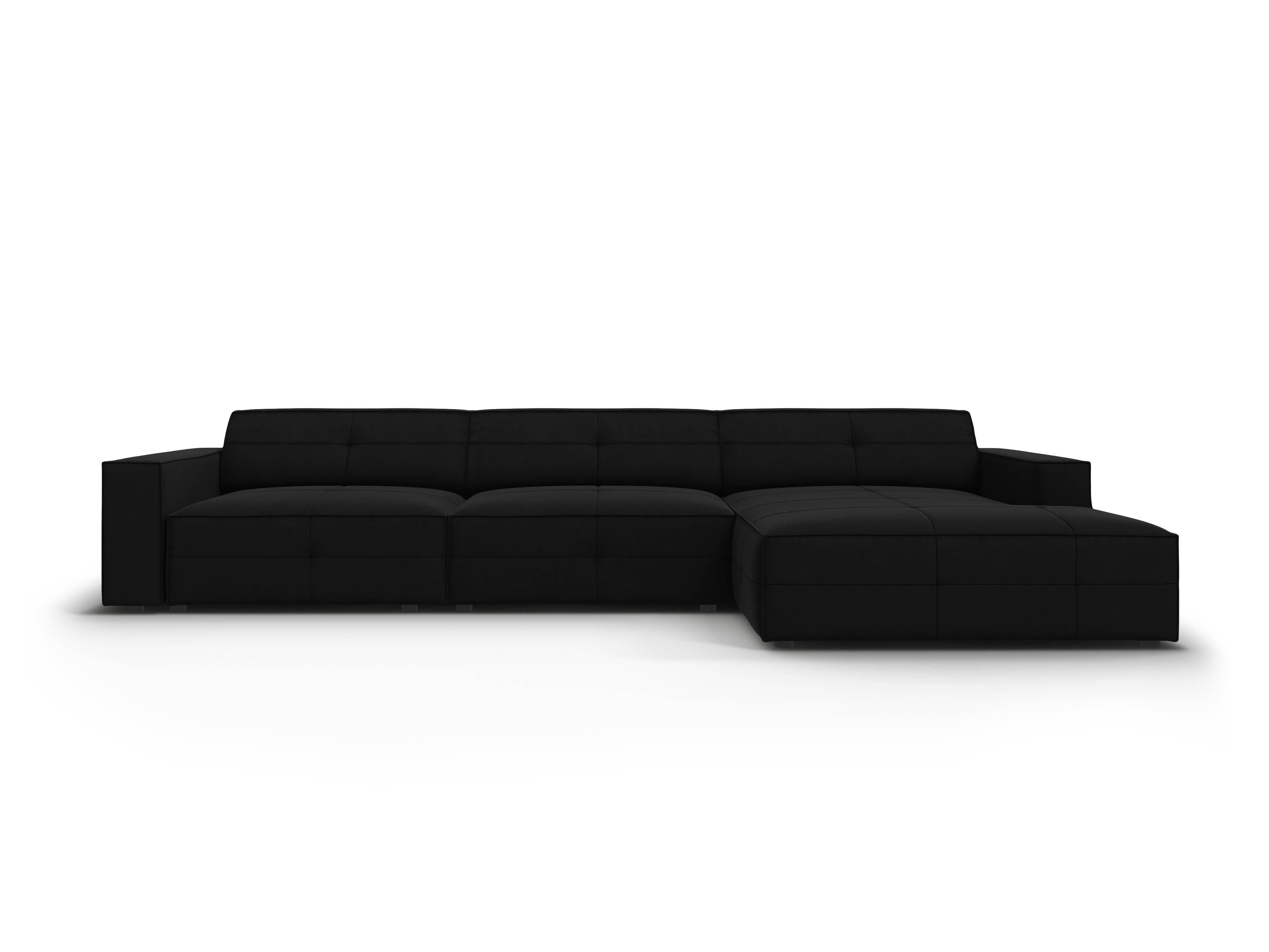 Interieurs 86 Hoekbank Oscar rechts velvet met armleuning | 
