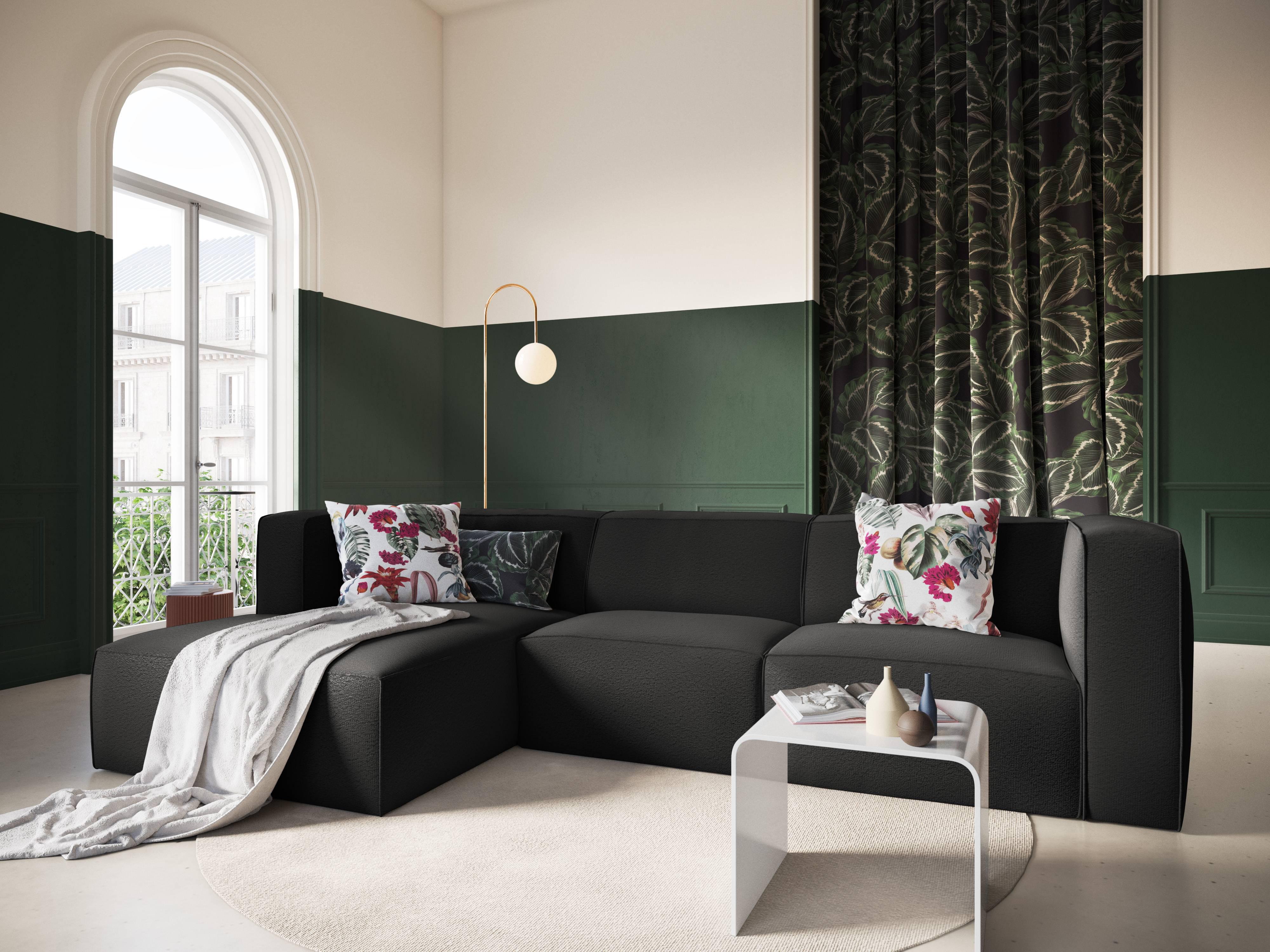 CXL by Christian Lacroix 4.5-zitshoekbank Muse links bouclé | 