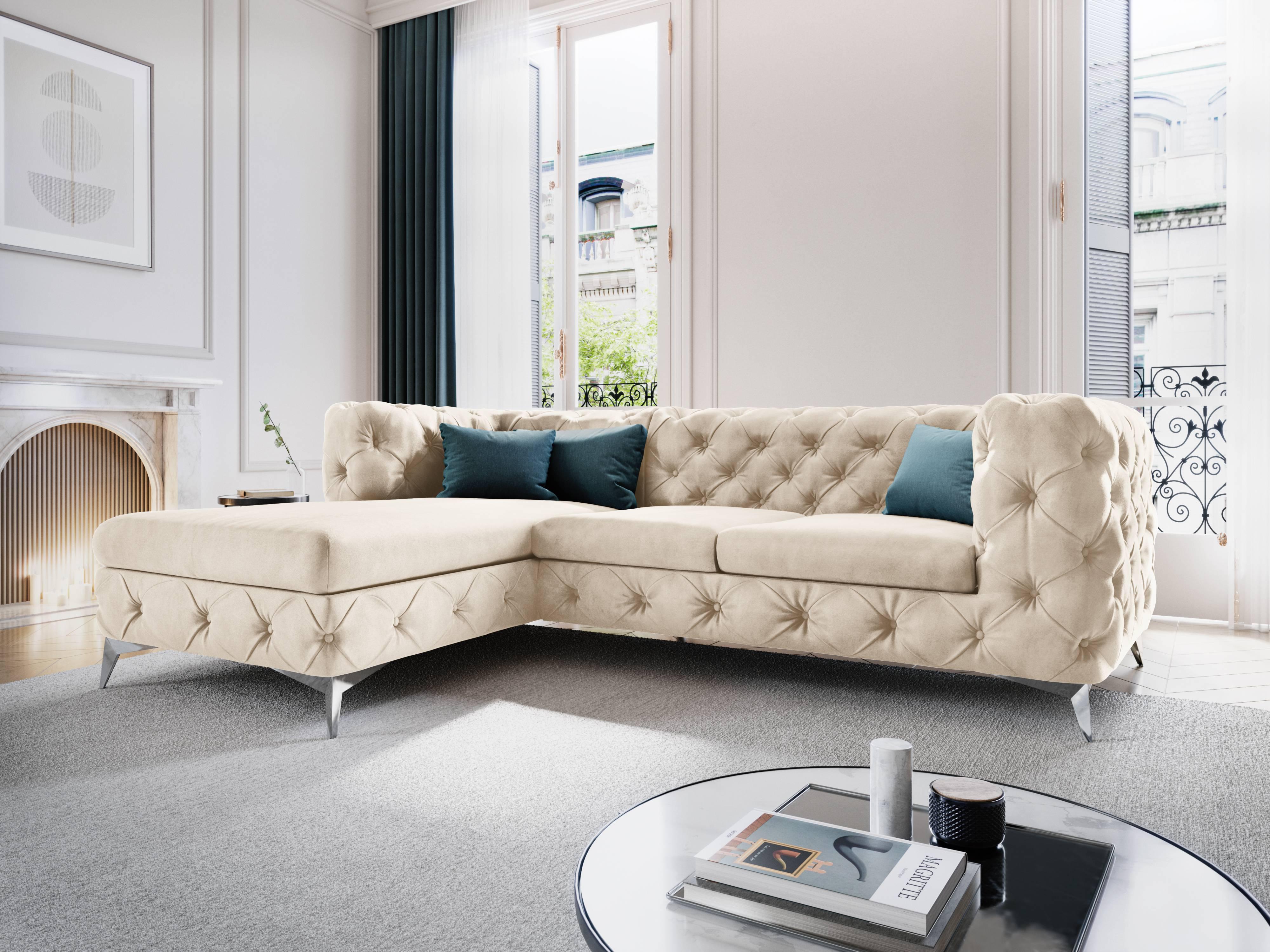 Interieurs 86 Hoekbank Franck links velvet | 