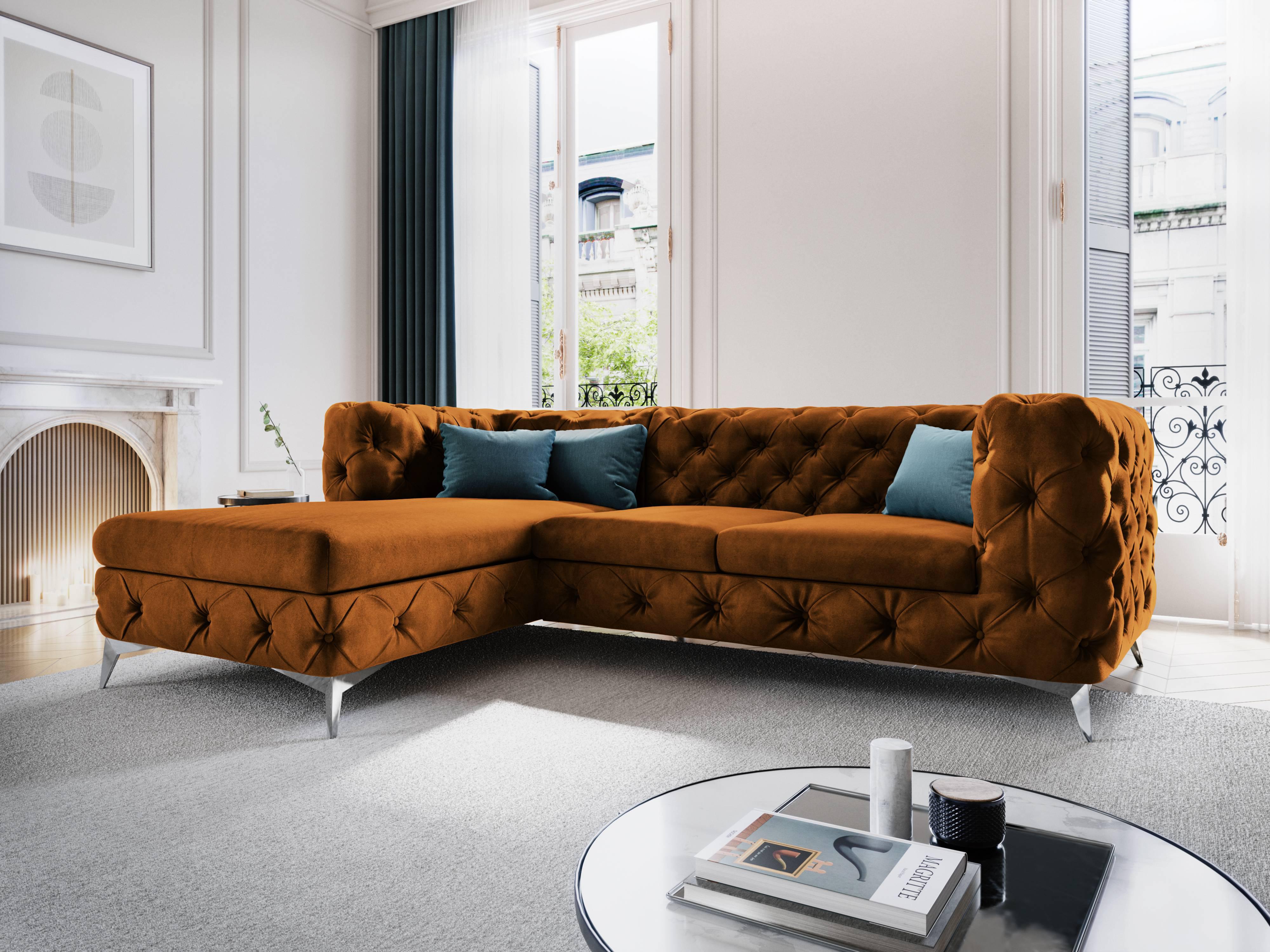 Interieurs 86 Hoekbank Franck links velvet | 