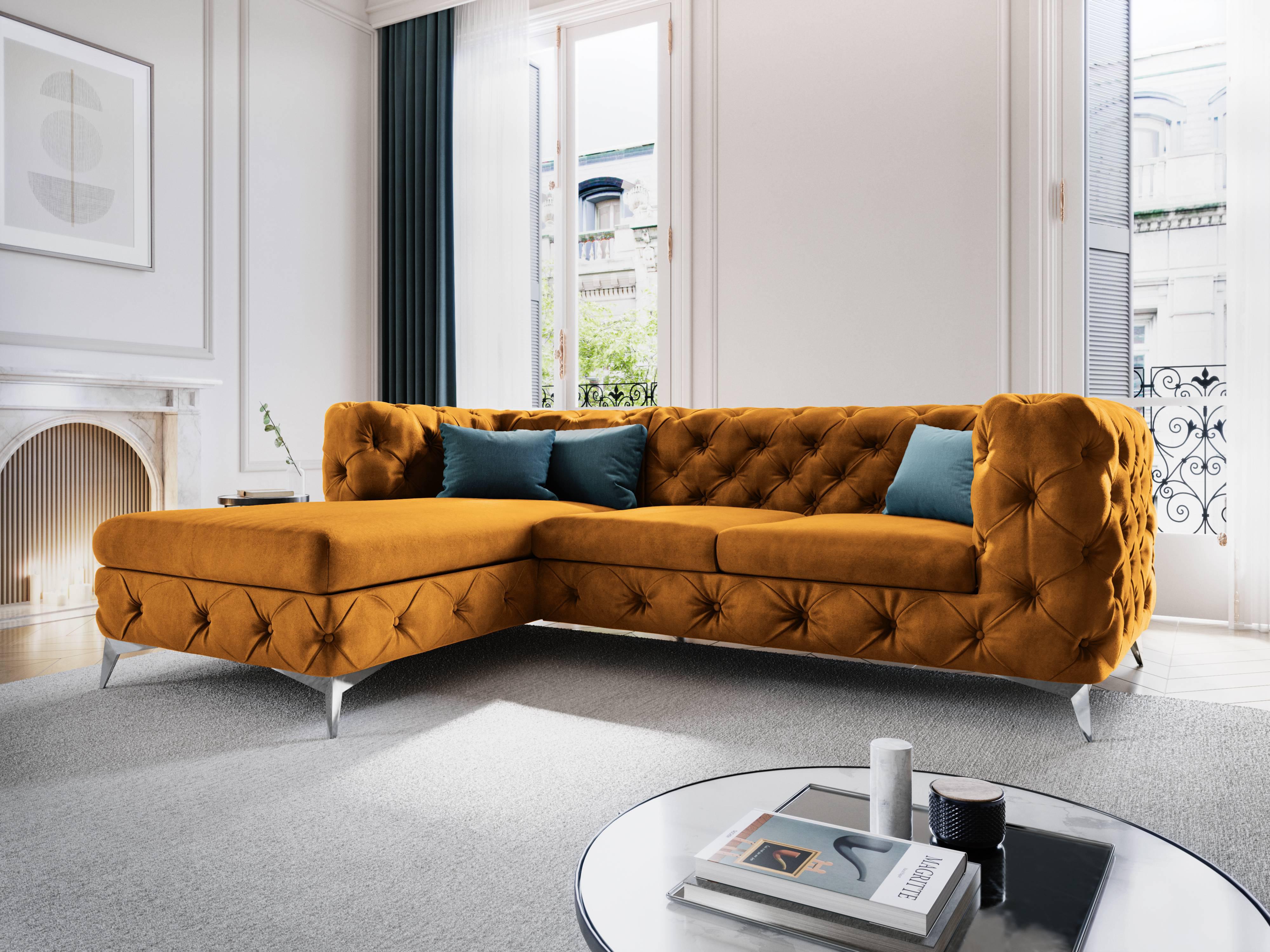 Interieurs 86 Hoekbank Franck links velvet | 