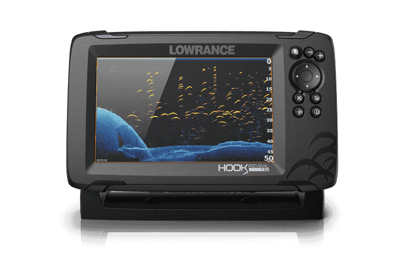 Lowrance HOOK Reveal 7inch - TripleShot Transducer - Fishfinder