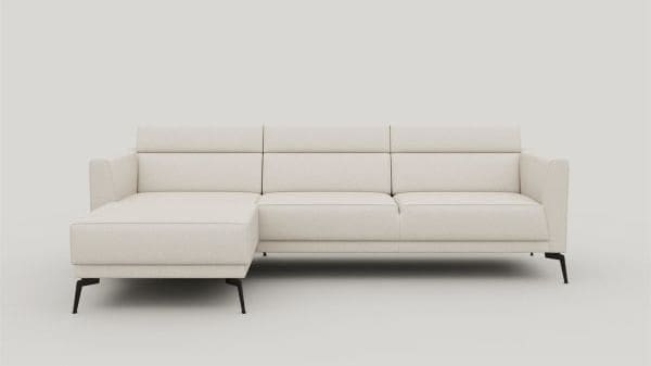 Xooon | Fiskardo loungebank links - Vada - beige | Zitmeubels woonkamer | Hoekbank