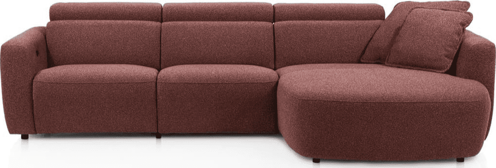 Xooon | Cantello 2.5-zitsbank + longchair rechts | Zitmeubels woonkamer | Hoekbank