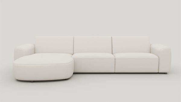 Xooon | Tineo loungebank links - Livigno - kiezel | Zitmeubels woonkamer | Hoekbank