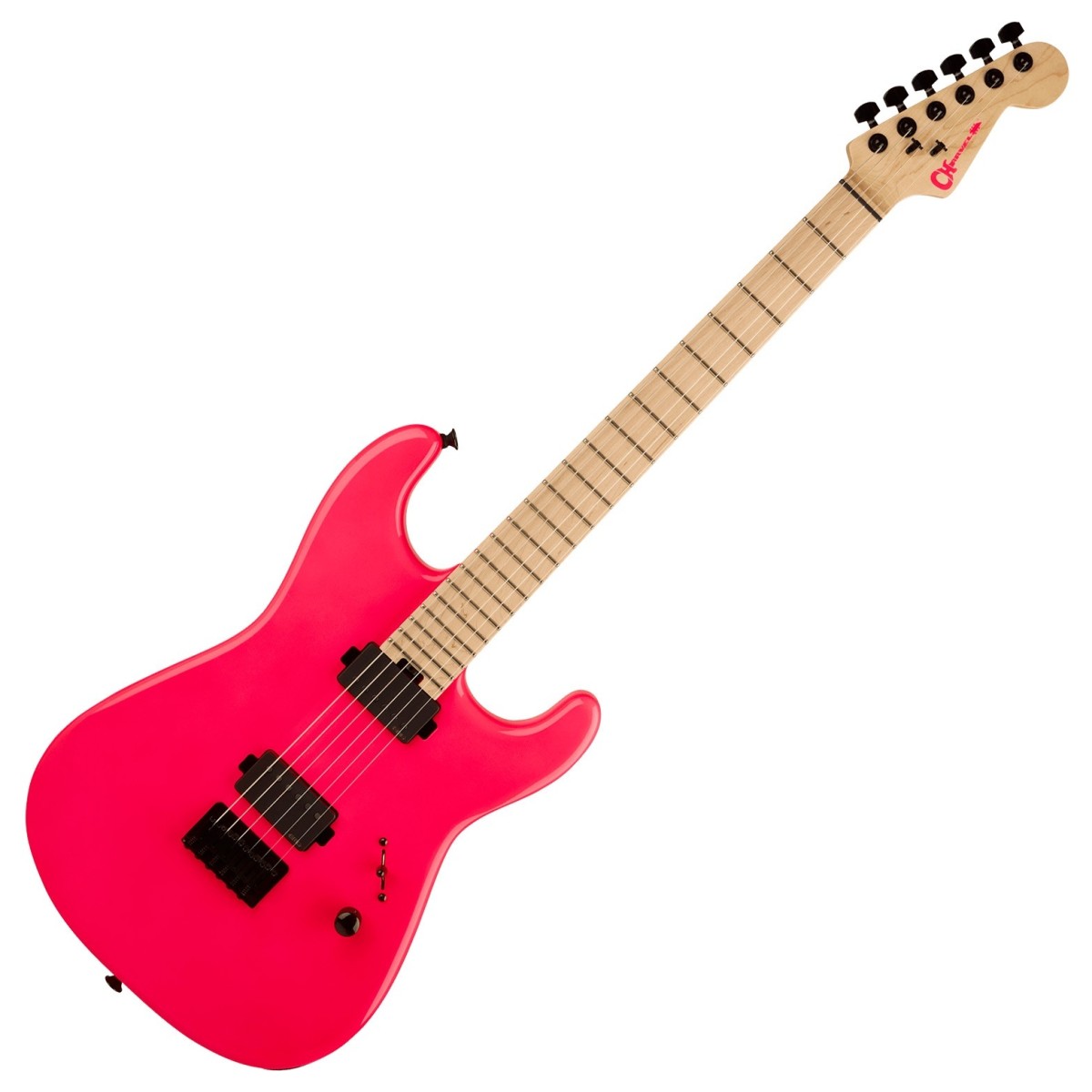Charvel Limited Edition Sean Long Signature Pro-Mod San Dimas Style 1 HH HT MN Neon Pink