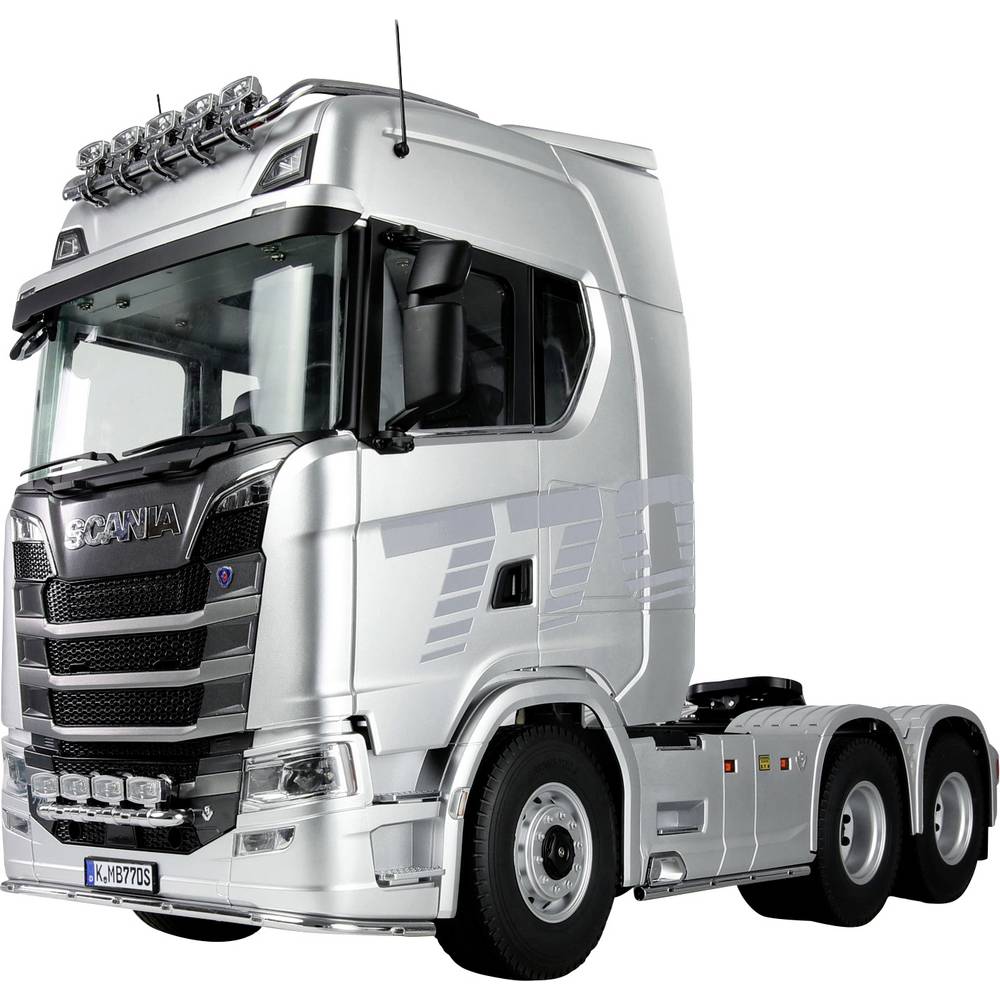 Amewi 22714 Scania 770 S 6x6 1:14 Elektro RC truck RTR Incl. accu en lader, Met lichteffect, Met geluidsfunctie