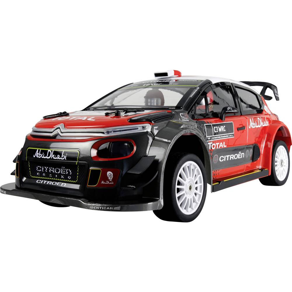 Amewi Hyper Go Citroen C3 WRC Rallye Brushless 1:7 RC auto Elektro Rallywagen 4WD 2,4 GHz Met geluidsfunctie, Met lichteffect