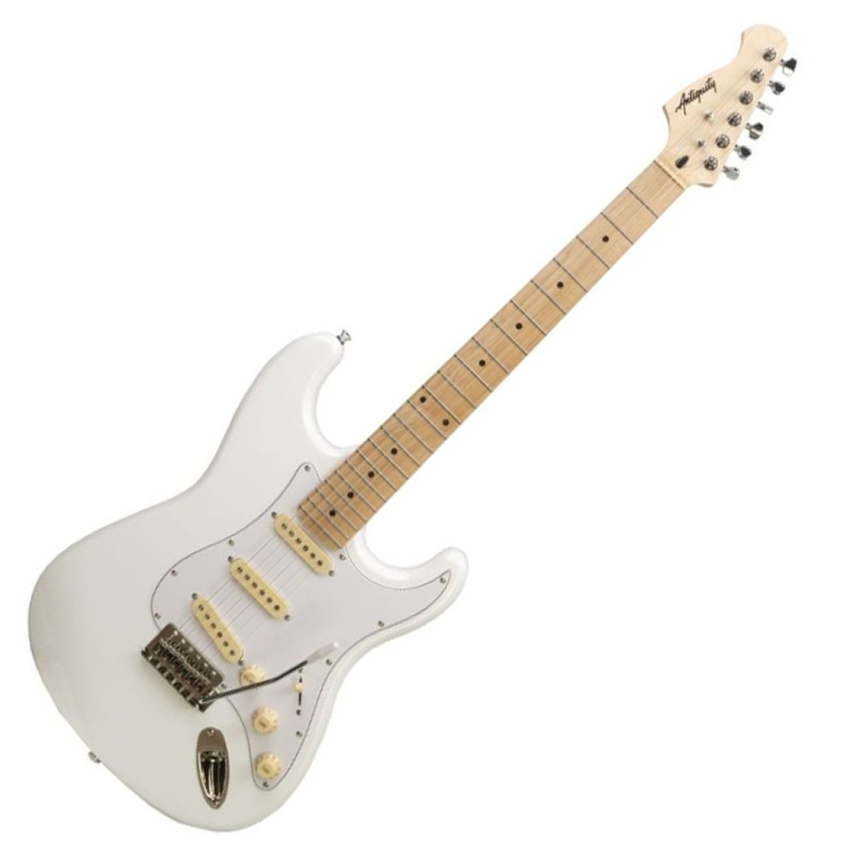 Antiquity Legends WS-ST2 White Electric Guitar