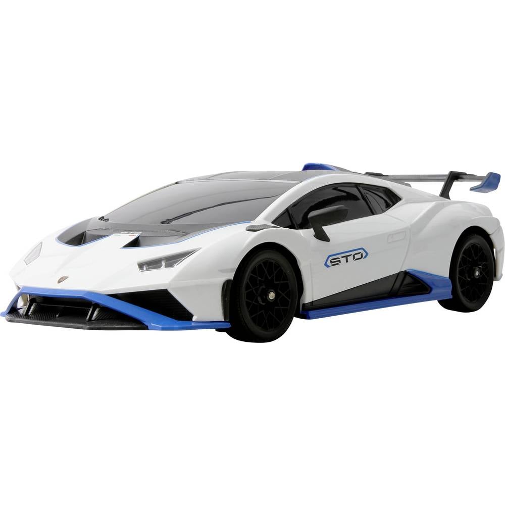 Amewi 1:18 RC auto Elektro Drift Lamborghini Huracan STO Drift Car Wit Brushed 4WD RTR 2,4 GHz Incl. accu en laadkabel, Incl. batterijen, Voordeelset