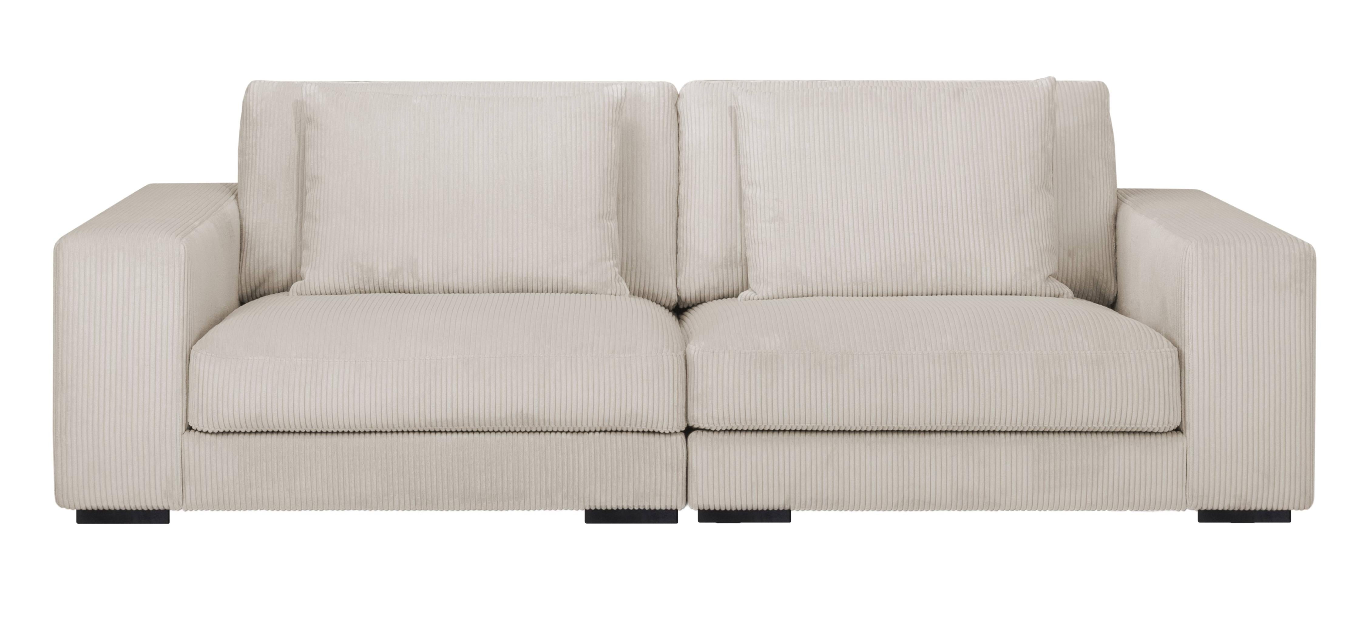 NADUVI Collection 3-zitsbank Kayuma ribstof | 