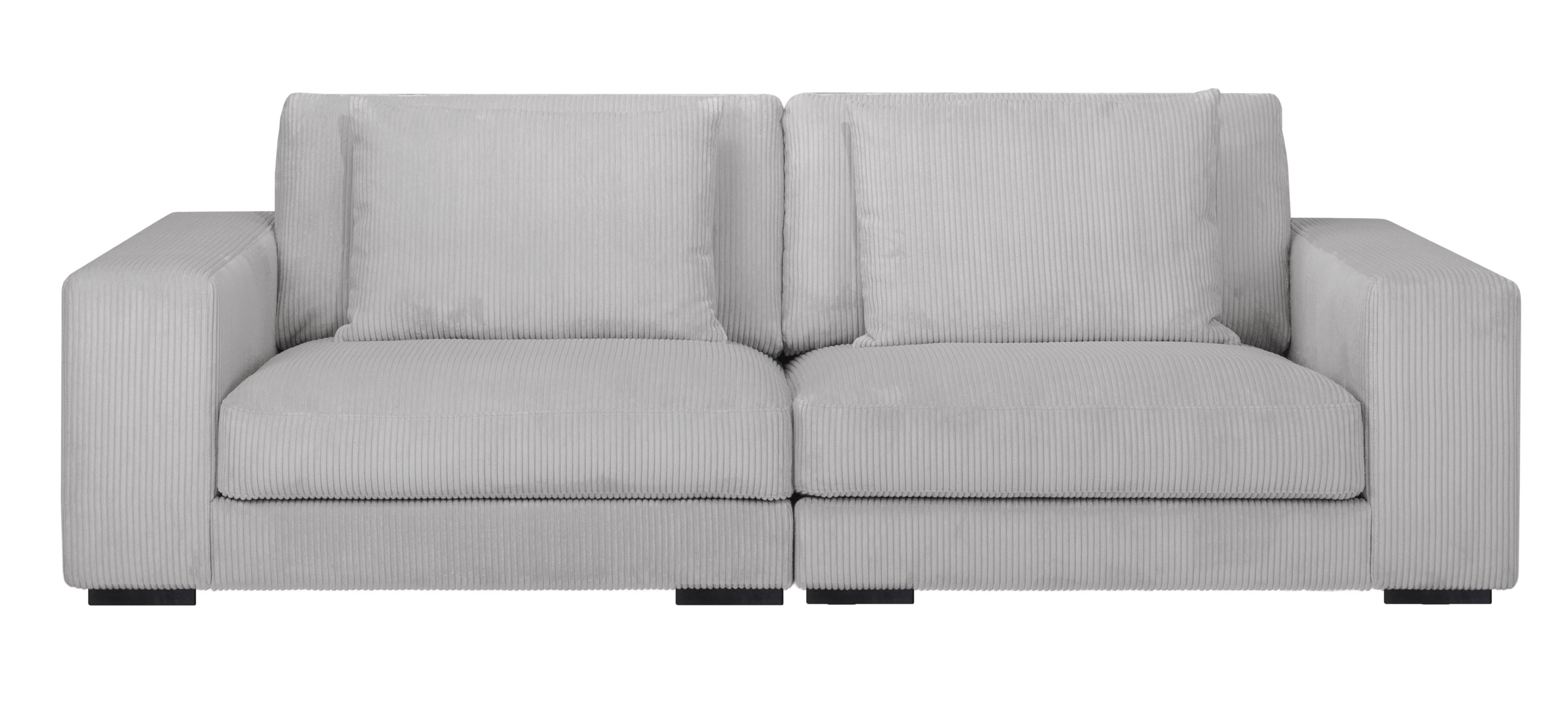 NADUVI Collection 3-zitsbank Kayuma ribstof | 