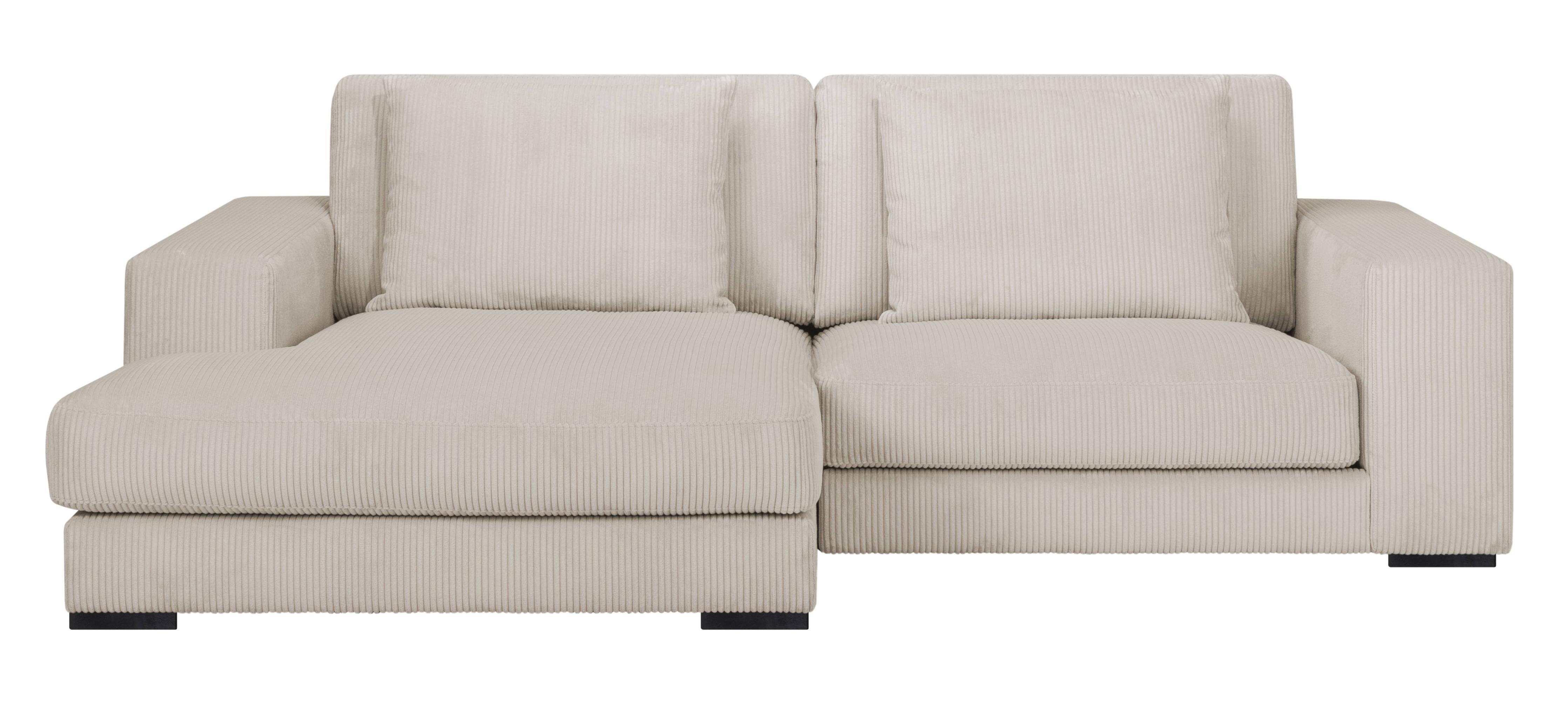 NADUVI Collection Hoekbank Kayuma ribstof links | 