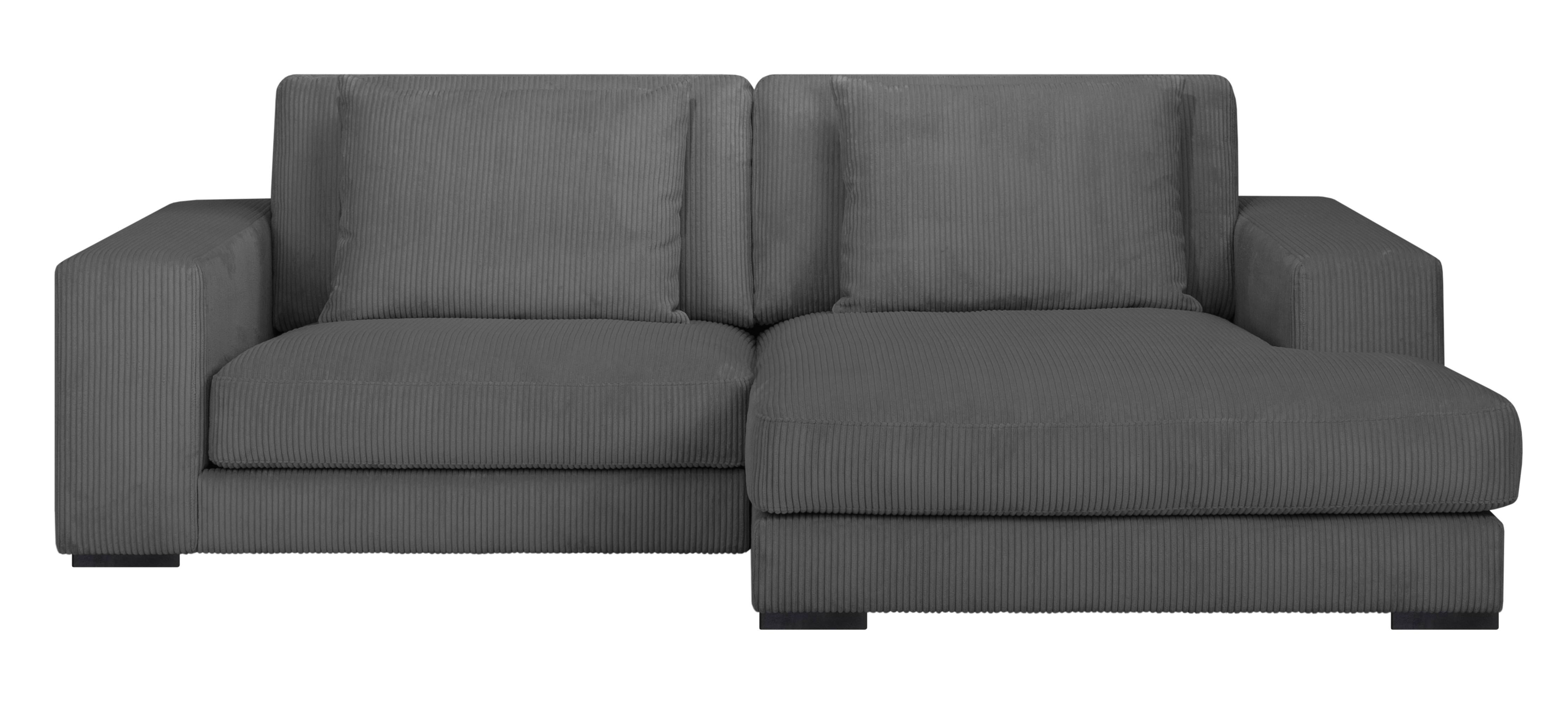 NADUVI Collection Hoekbank Kayuma ribstof rechts | 