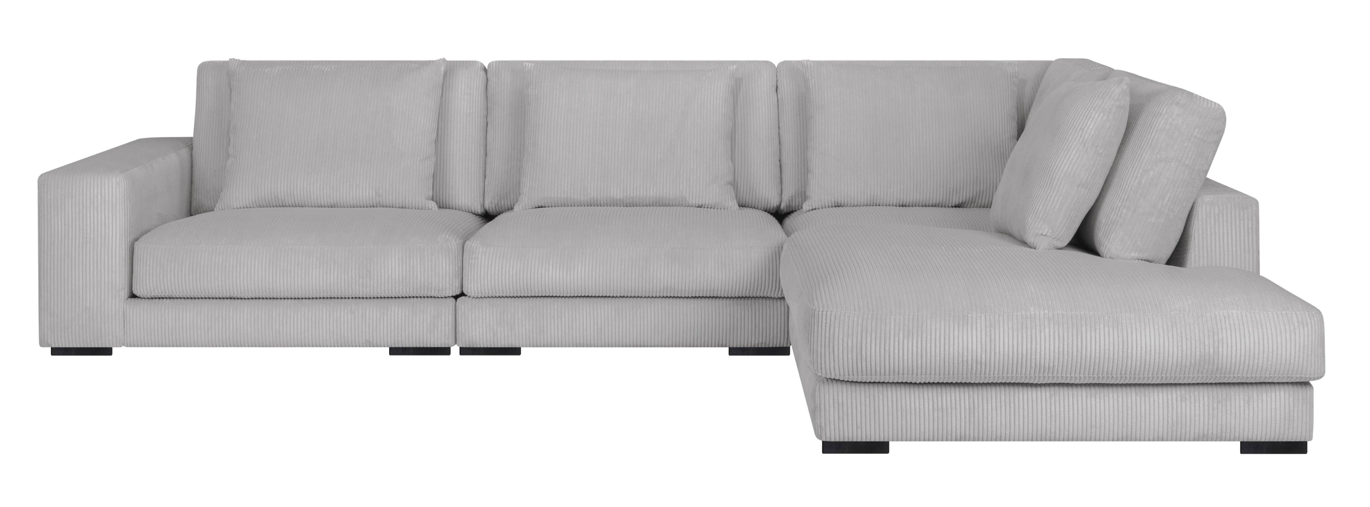 NADUVI Collection Hoekbank Kayuma ribstof rechts | 