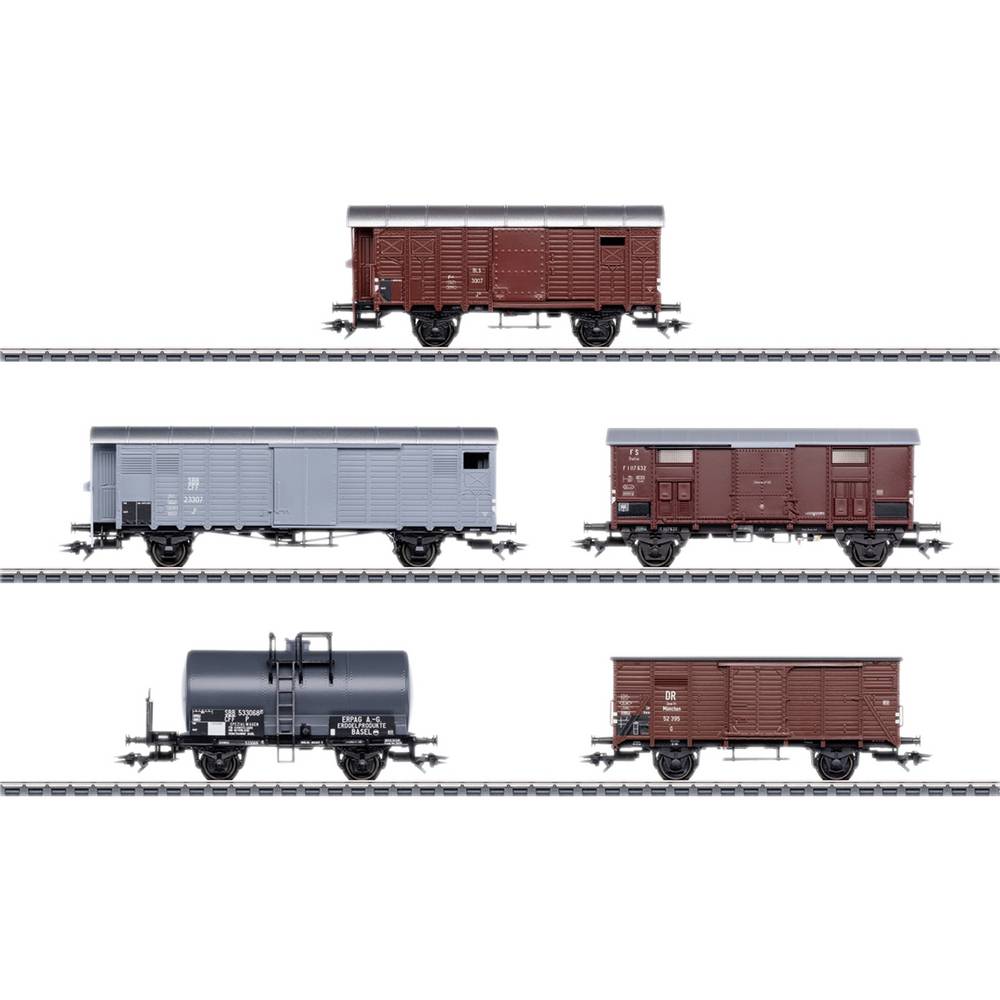 Märklin 46575 H0 5-delige wagenset voor de AE 6/8 van de BLS