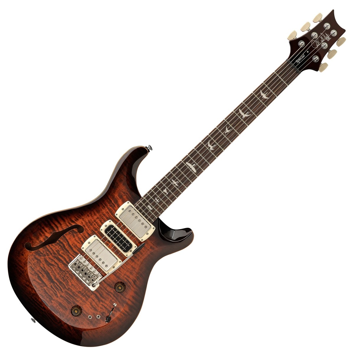 Paul Reed Smith PRS SE Special Semi-Hollow Orange Tiger Smokeburst (2026)