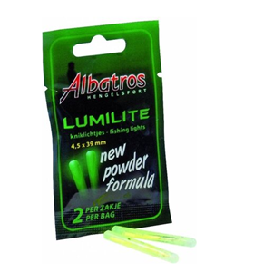 ALBATROS Clip-On Kniklicht 5,0 mm Geel 2-stuks - eenvoudig te bevestigen lichtjes voor hengeltoppen