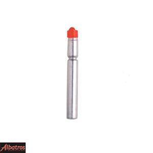 ALBATROS Batterylight - extra helder toplicht met schakelaar en lange brandduur 4X35 Rood