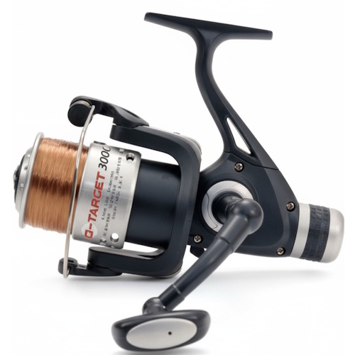 ALBATROS Pro-Target 5000RD met lijn - robuuste vismolen met achterrem en nylonlijn