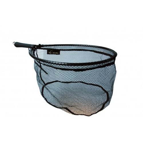 Secura Landingnet Oval Trout - rubber gecoat forelnet met magnetische sluiting